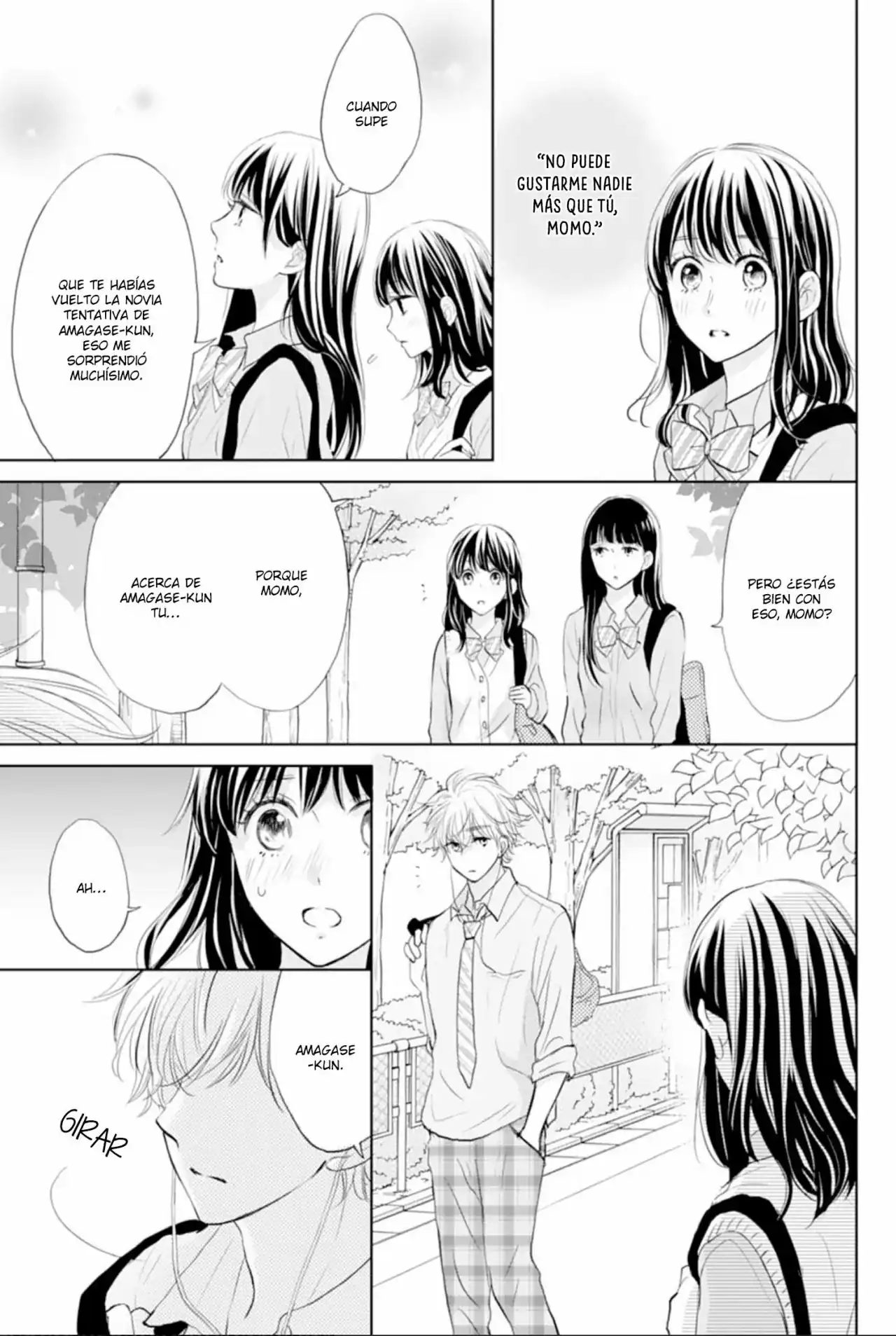 Página 9 — Capítulo 4 de Amagase-kun wa Amayakashite Kurenai.