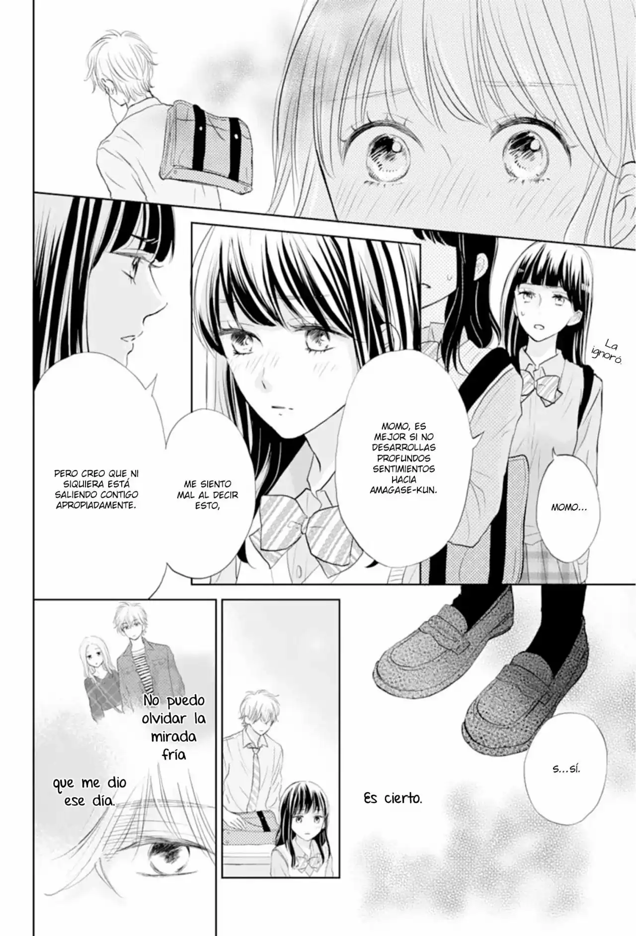 Página 10 — Capítulo 4 de Amagase-kun wa Amayakashite Kurenai.