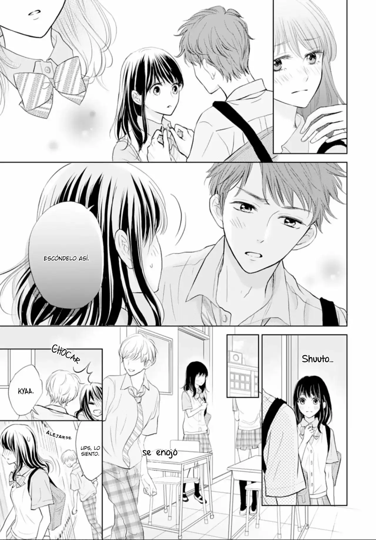 Página 8 — Capítulo 5 de Amagase-kun wa Amayakashite Kurenai.