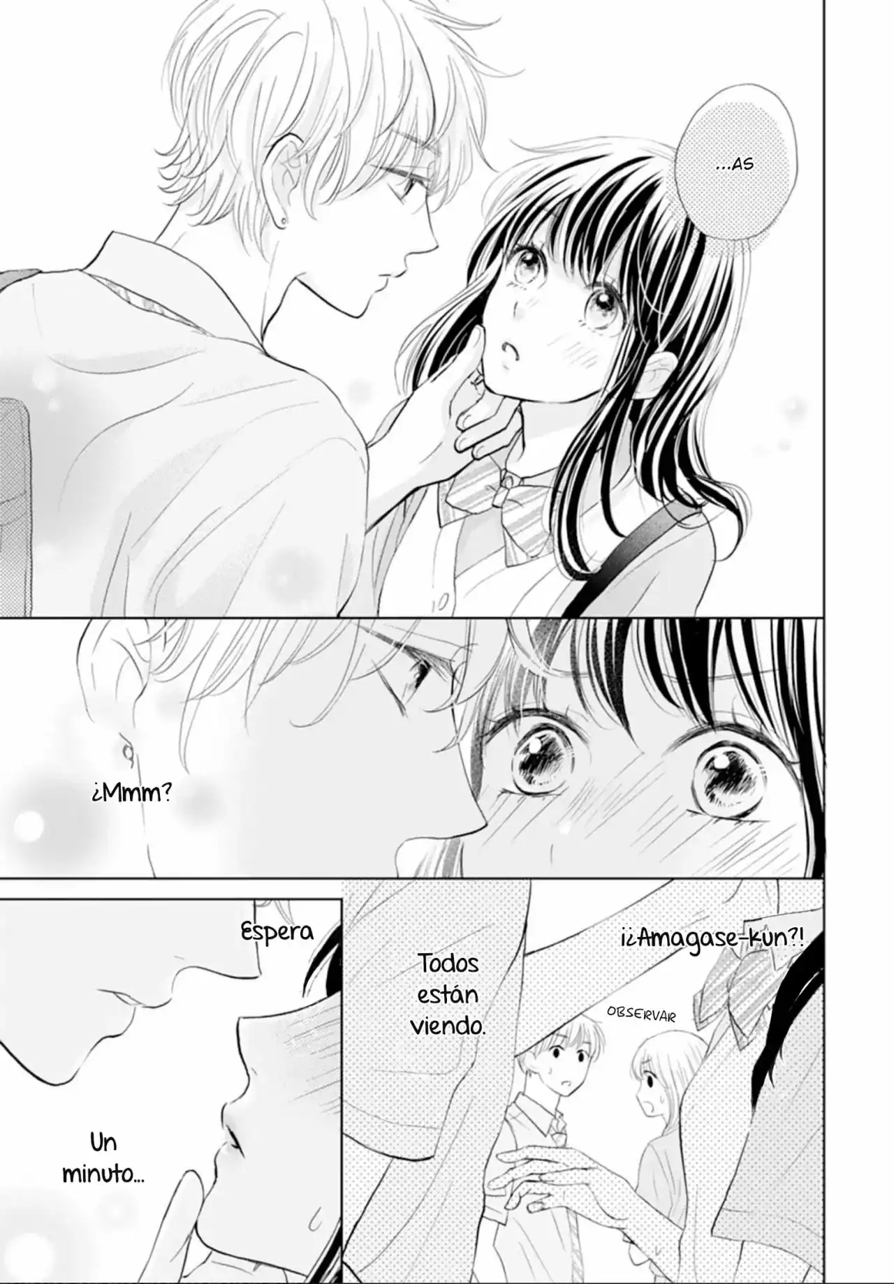 Página 10 — Capítulo 5 de Amagase-kun wa Amayakashite Kurenai.