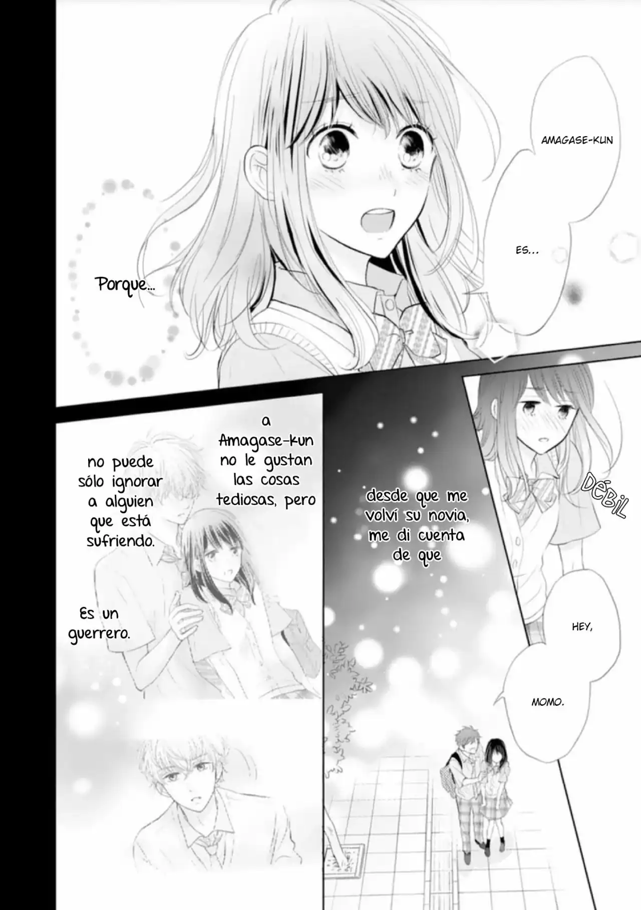 Página 9 — Capítulo 6 de Amagase-kun wa Amayakashite Kurenai.