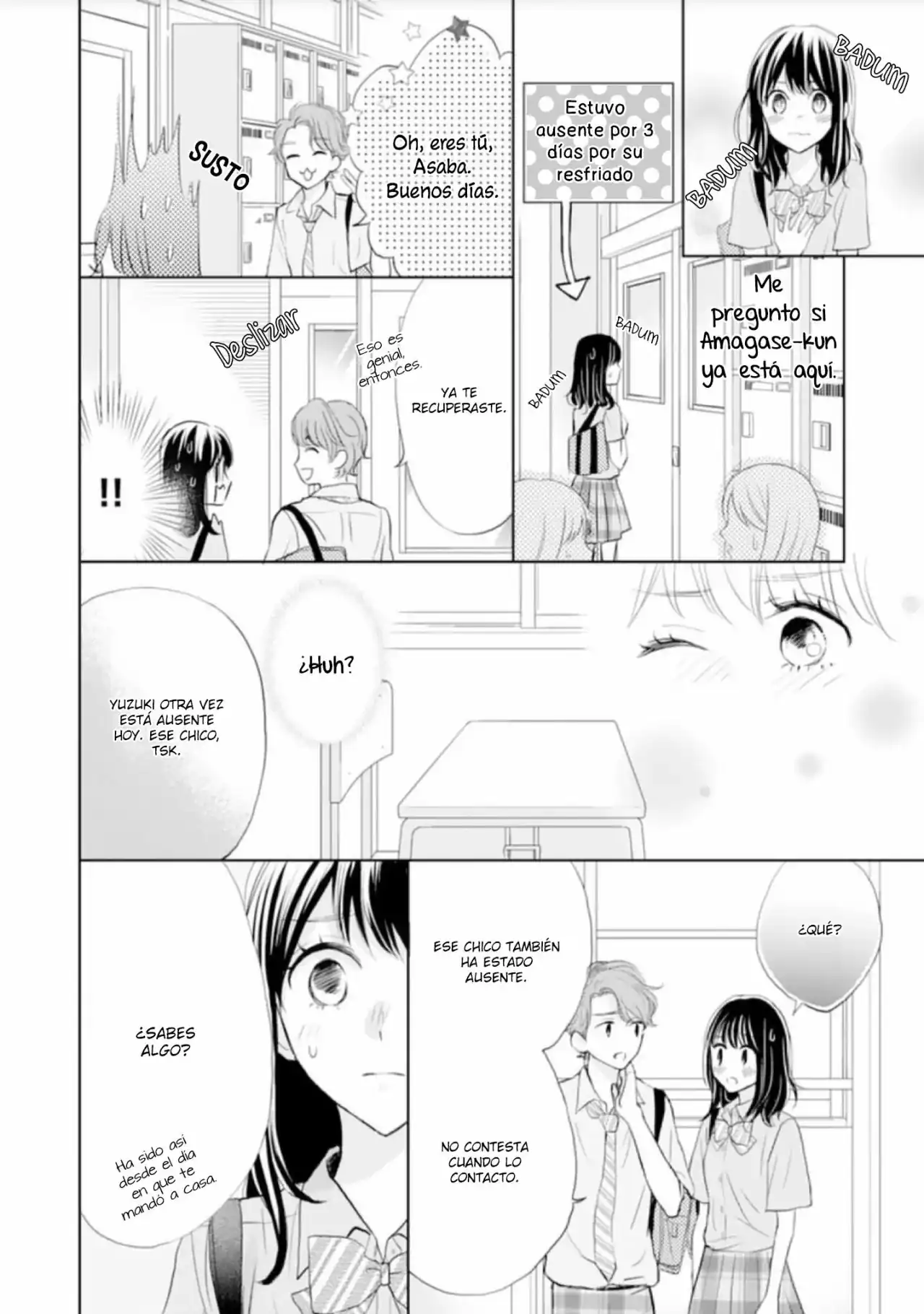 Página 11 — Capítulo 6 de Amagase-kun wa Amayakashite Kurenai.