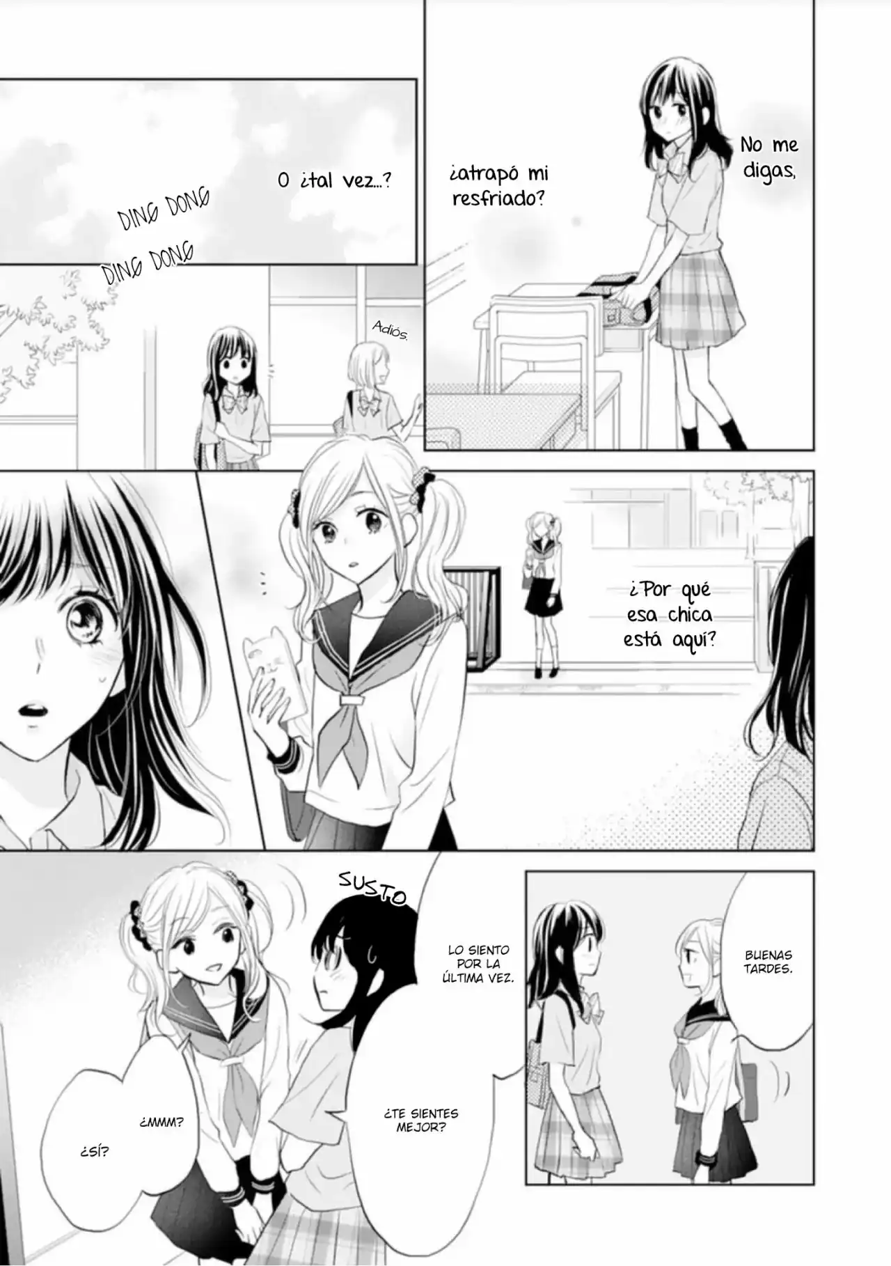 Página 12 — Capítulo 6 de Amagase-kun wa Amayakashite Kurenai.