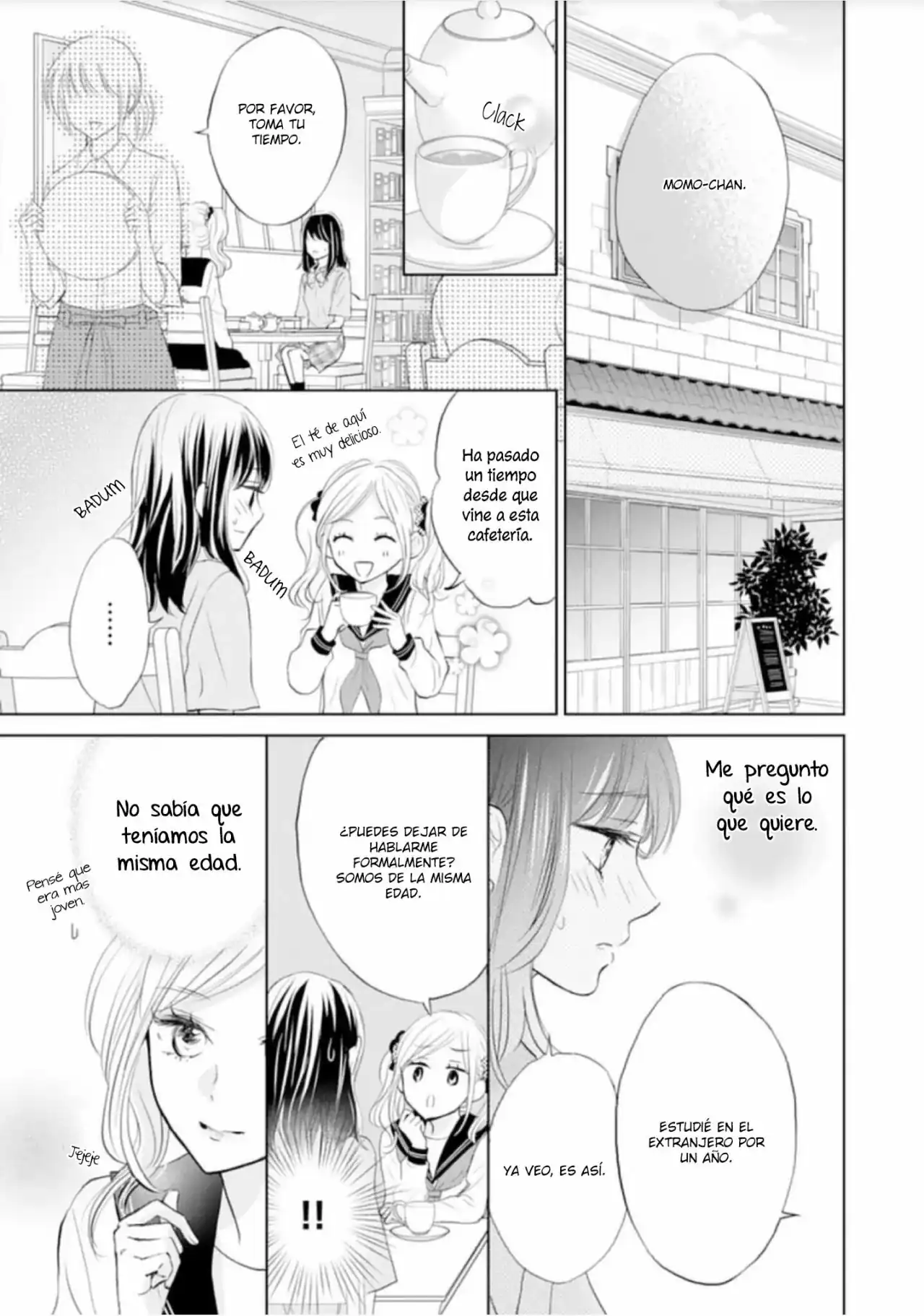 Página 14 — Capítulo 6 de Amagase-kun wa Amayakashite Kurenai.
