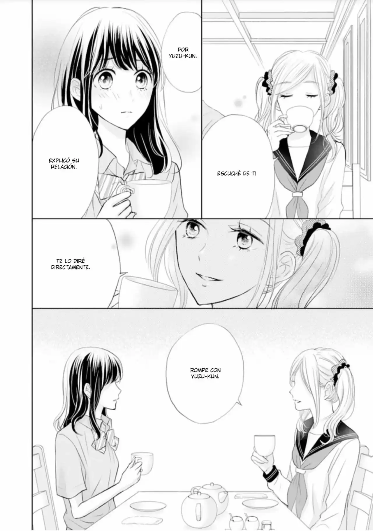 Página 15 — Capítulo 6 de Amagase-kun wa Amayakashite Kurenai.