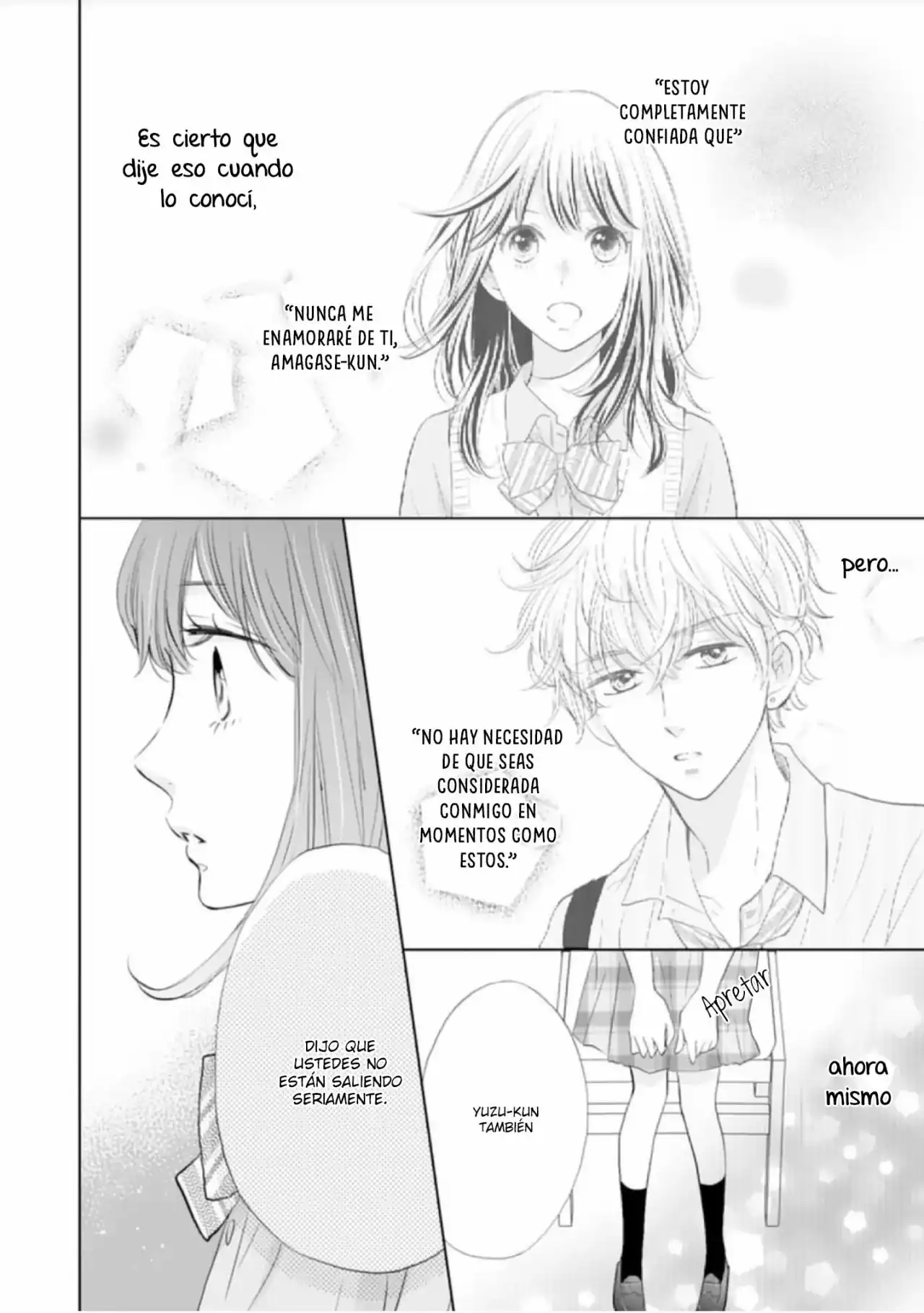 Página 17 — Capítulo 6 de Amagase-kun wa Amayakashite Kurenai.