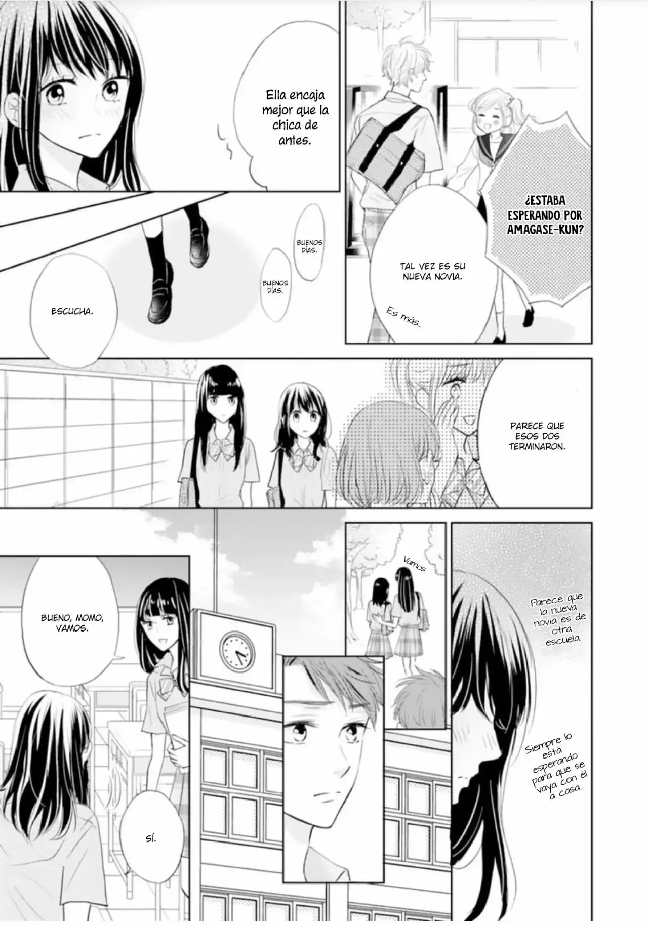 Página 9 — Capítulo 7 de Amagase-kun wa Amayakashite Kurenai.