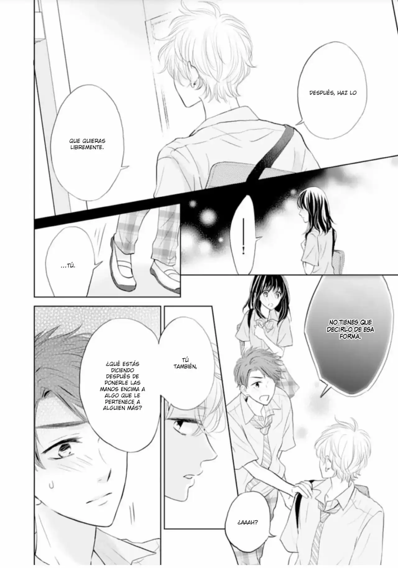 Página 22 — Capítulo 7 de Amagase-kun wa Amayakashite Kurenai.