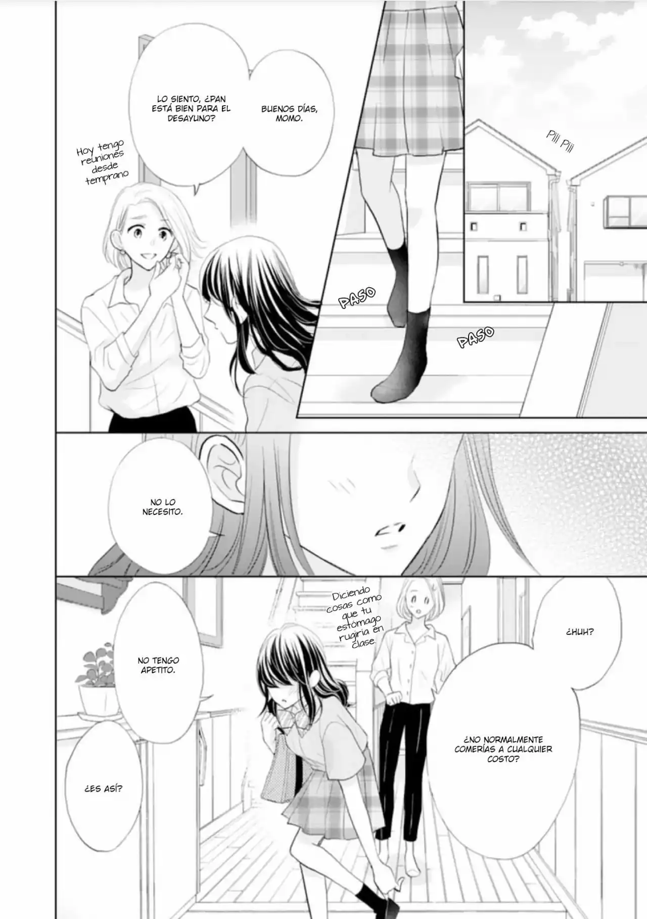 Página 4 — Capítulo 8 de Amagase-kun wa Amayakashite Kurenai.