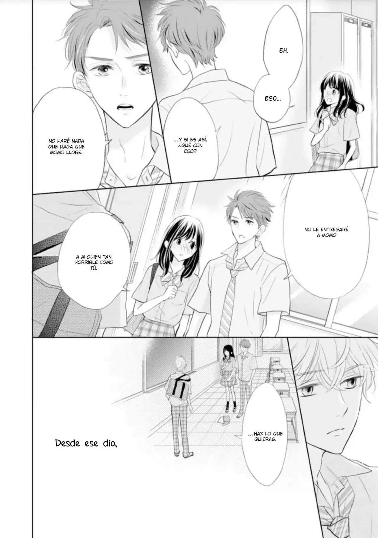 Página 6 — Capítulo 8 de Amagase-kun wa Amayakashite Kurenai.