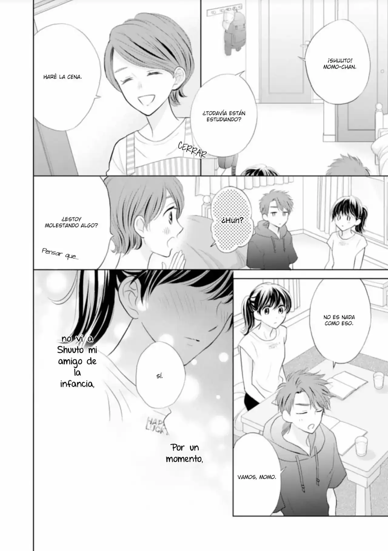 Página 16 — Capítulo 8 de Amagase-kun wa Amayakashite Kurenai.