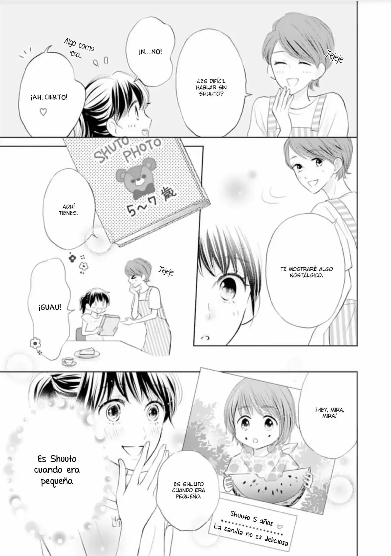 Página 21 — Capítulo 8 de Amagase-kun wa Amayakashite Kurenai.