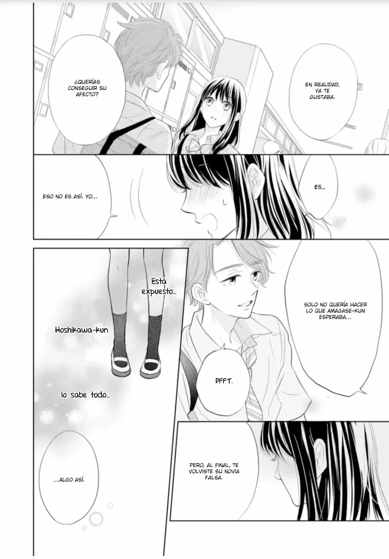 Página 8 — Capítulo 9 de Amagase-kun wa Amayakashite Kurenai.