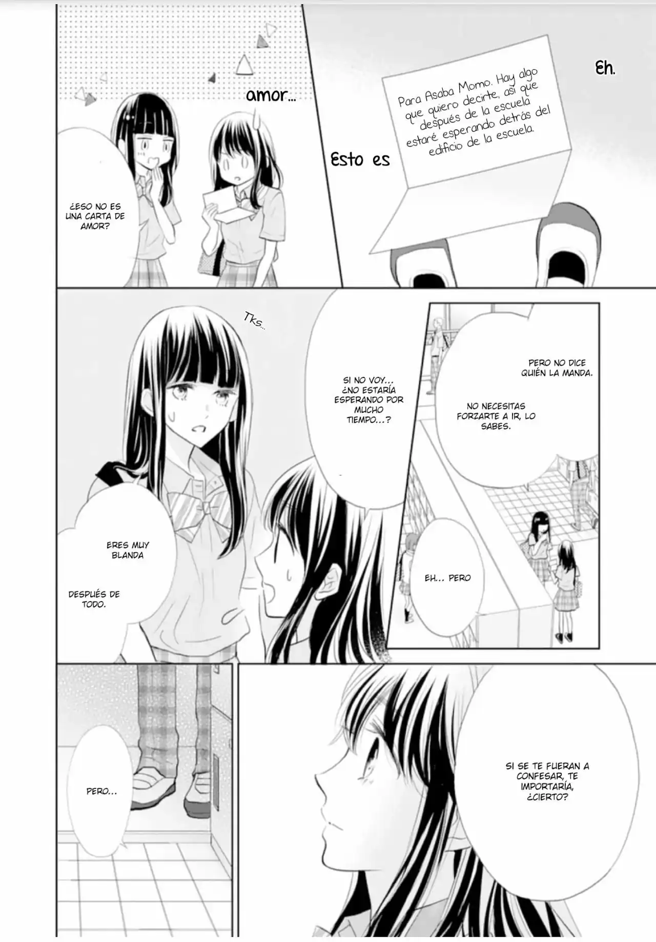 Página 14 — Capítulo 9 de Amagase-kun wa Amayakashite Kurenai.
