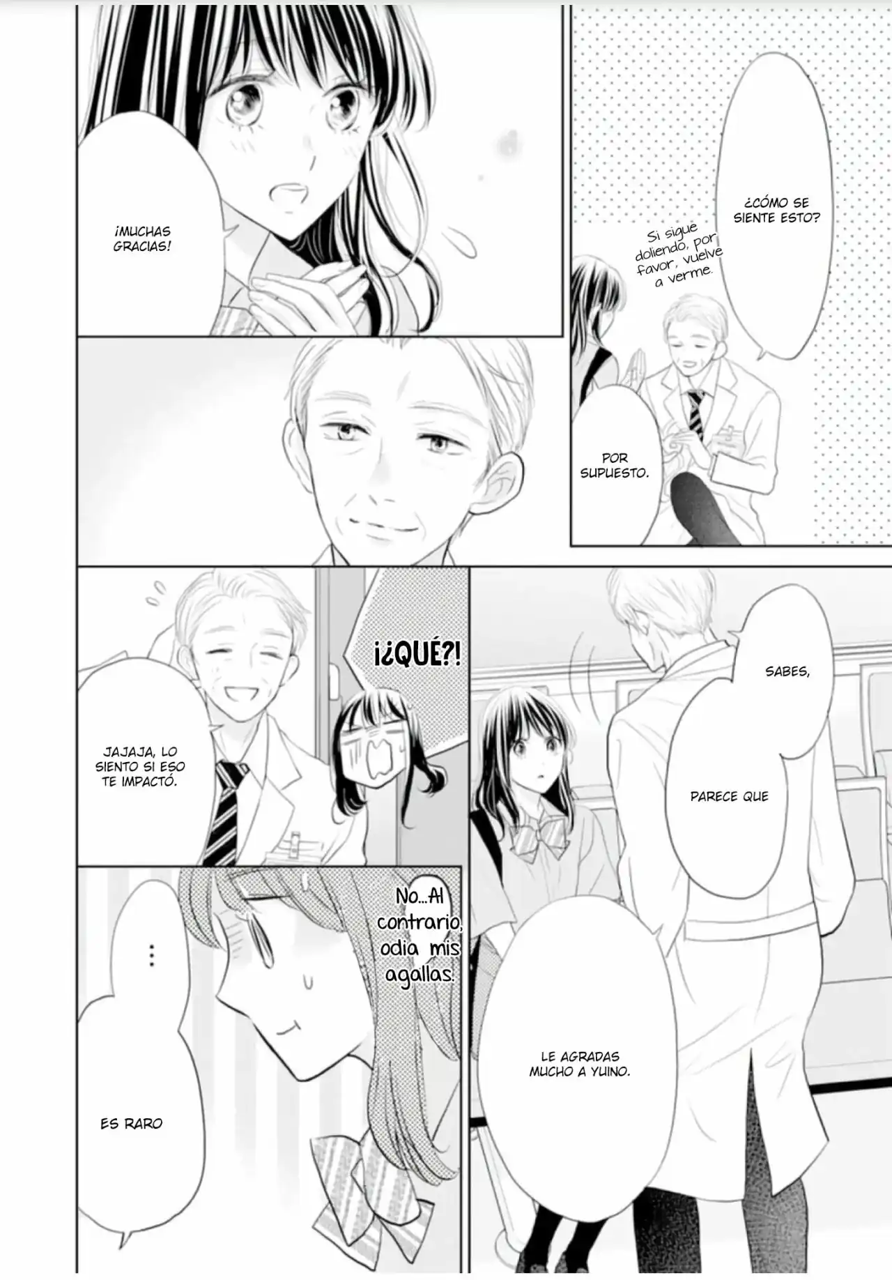 Página 8 — Capítulo 12 de Amagase-kun wa Amayakashite Kurenai.