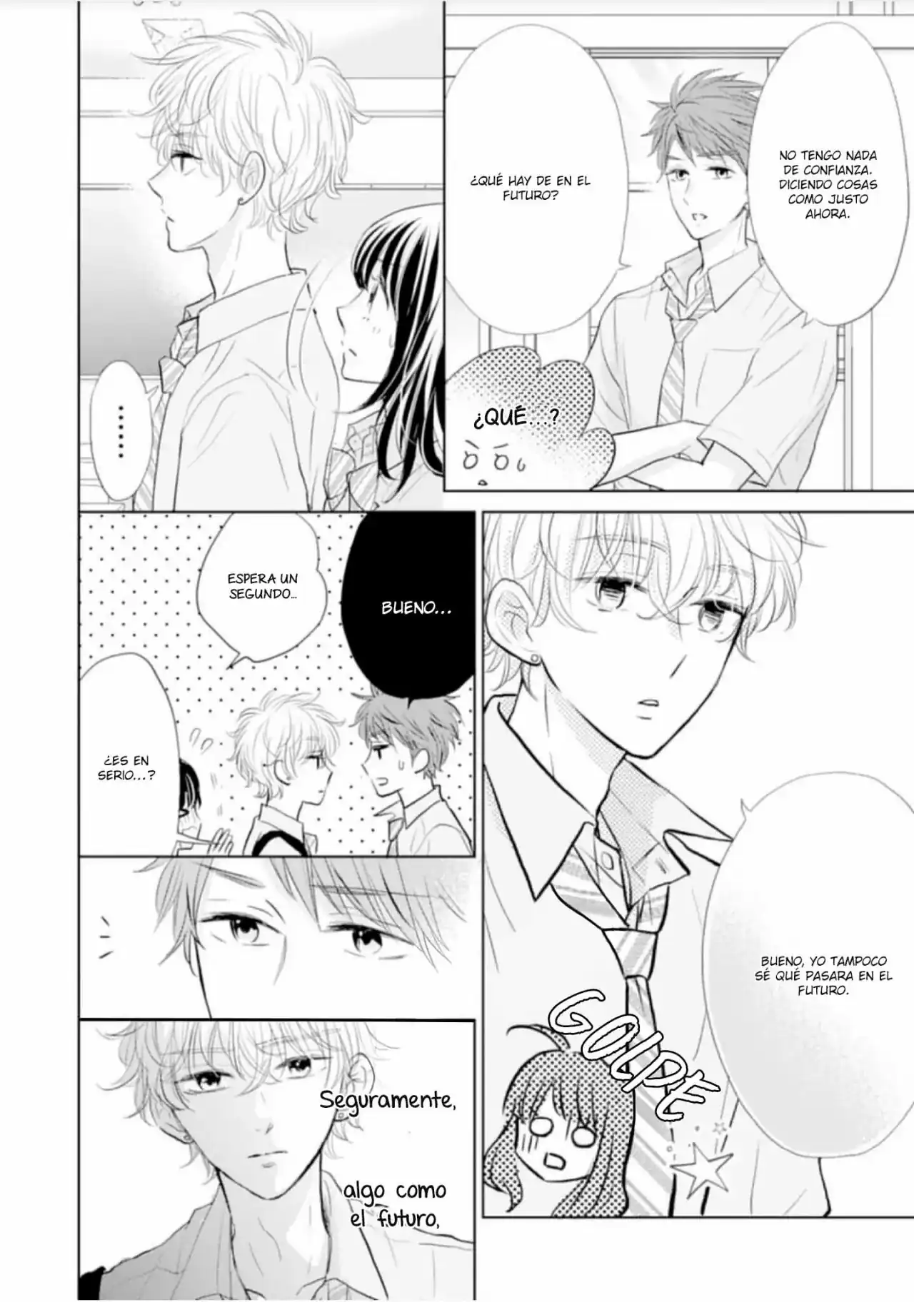Página 18 — Capítulo 13 de Amagase-kun wa Amayakashite Kurenai.