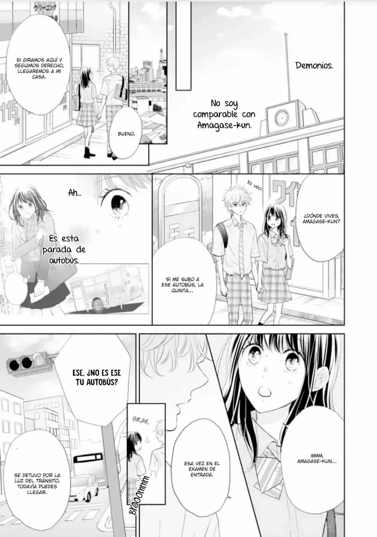 Página 33 — Capítulo 13 de Amagase-kun wa Amayakashite Kurenai.