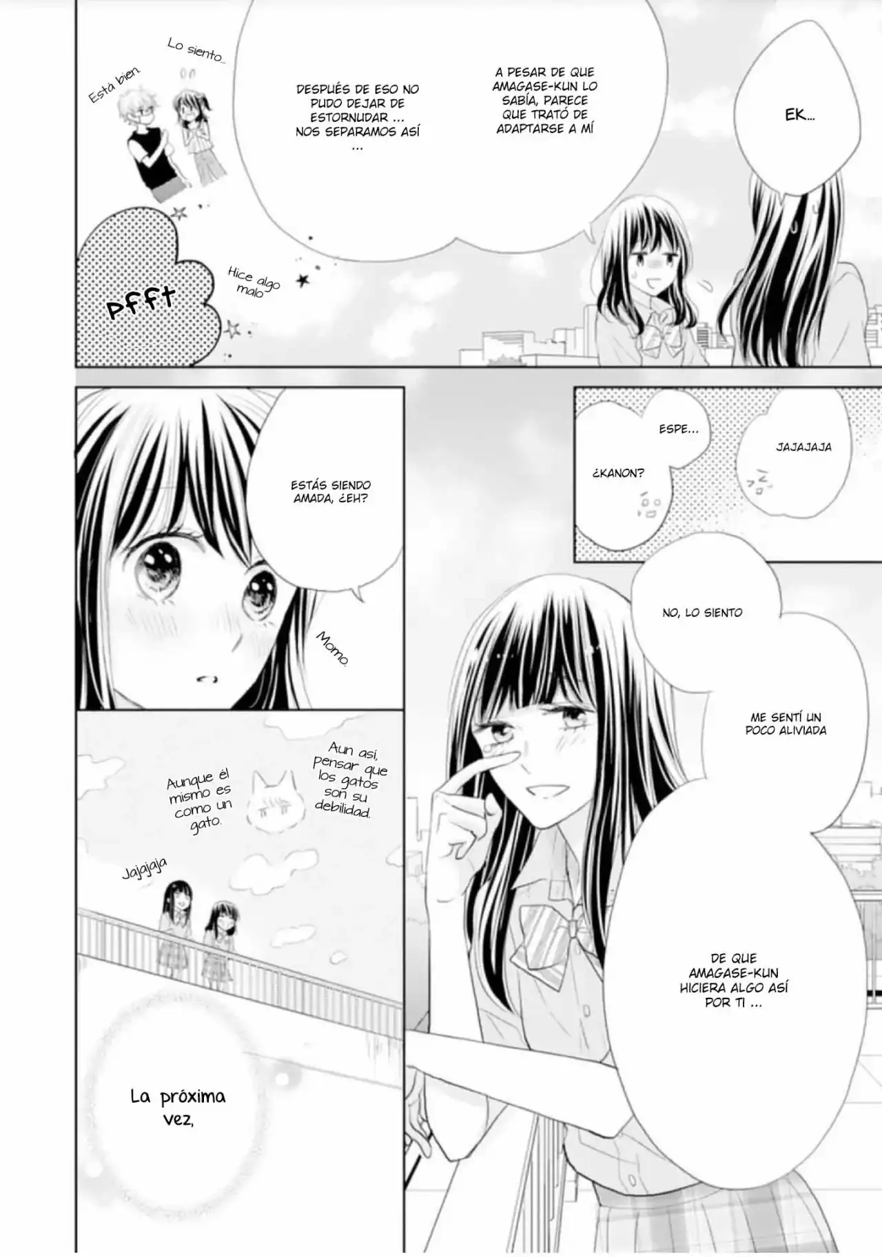Página 6 — Capítulo 14 de Amagase-kun wa Amayakashite Kurenai.