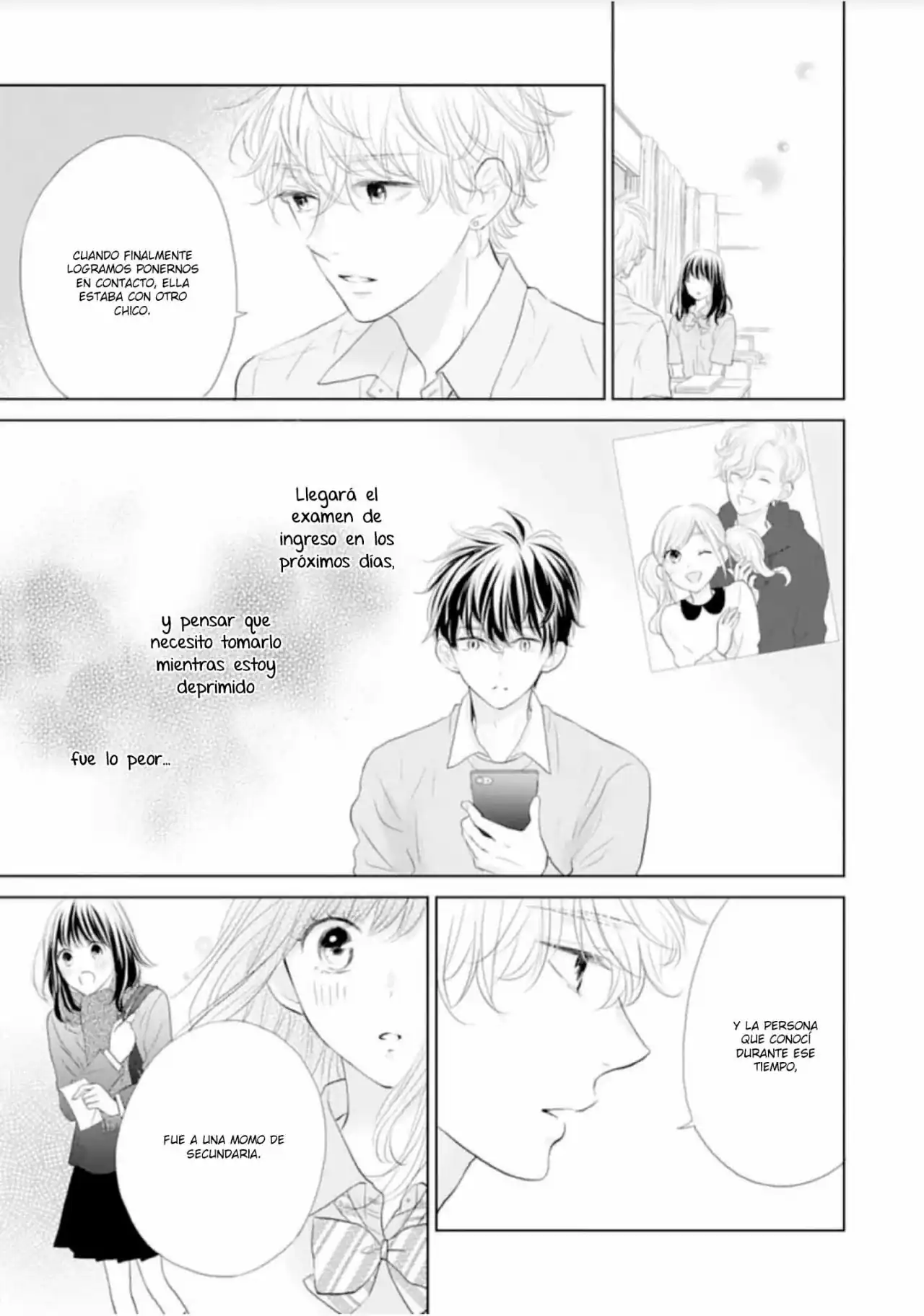 Página 15 — Capítulo 14 de Amagase-kun wa Amayakashite Kurenai.