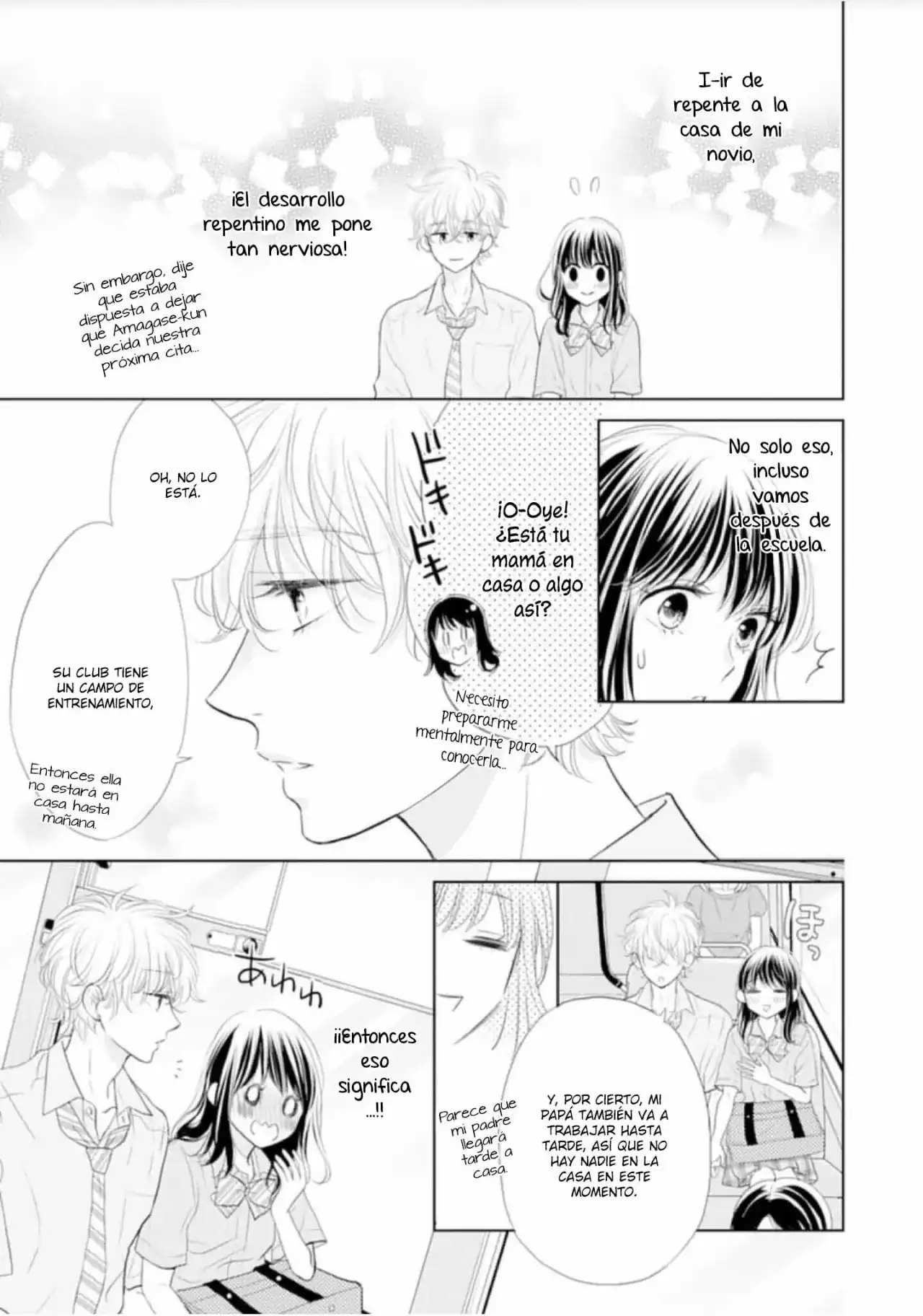 Página 6 — Capítulo 15 de Amagase-kun wa Amayakashite Kurenai.