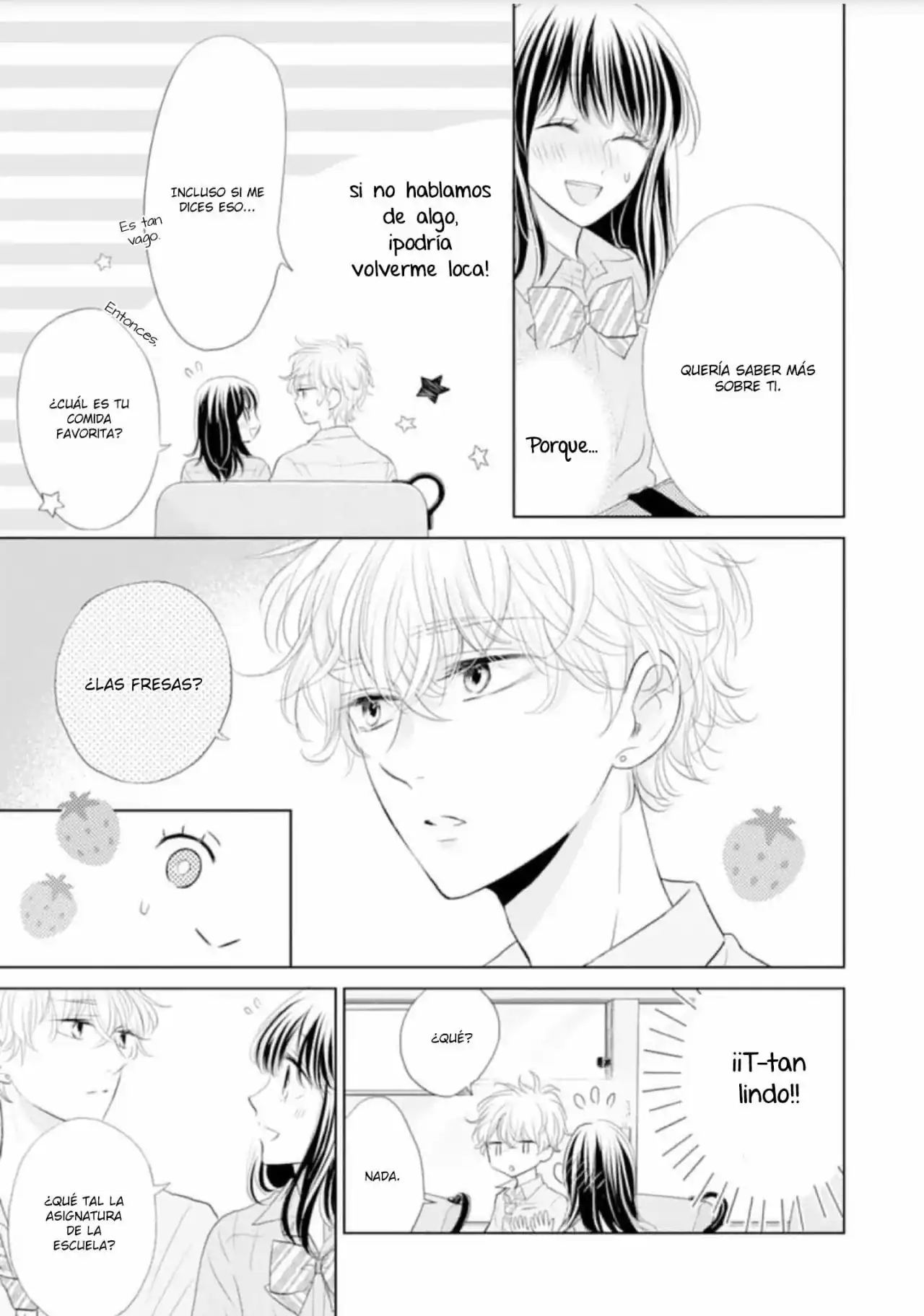 Página 8 — Capítulo 15 de Amagase-kun wa Amayakashite Kurenai.