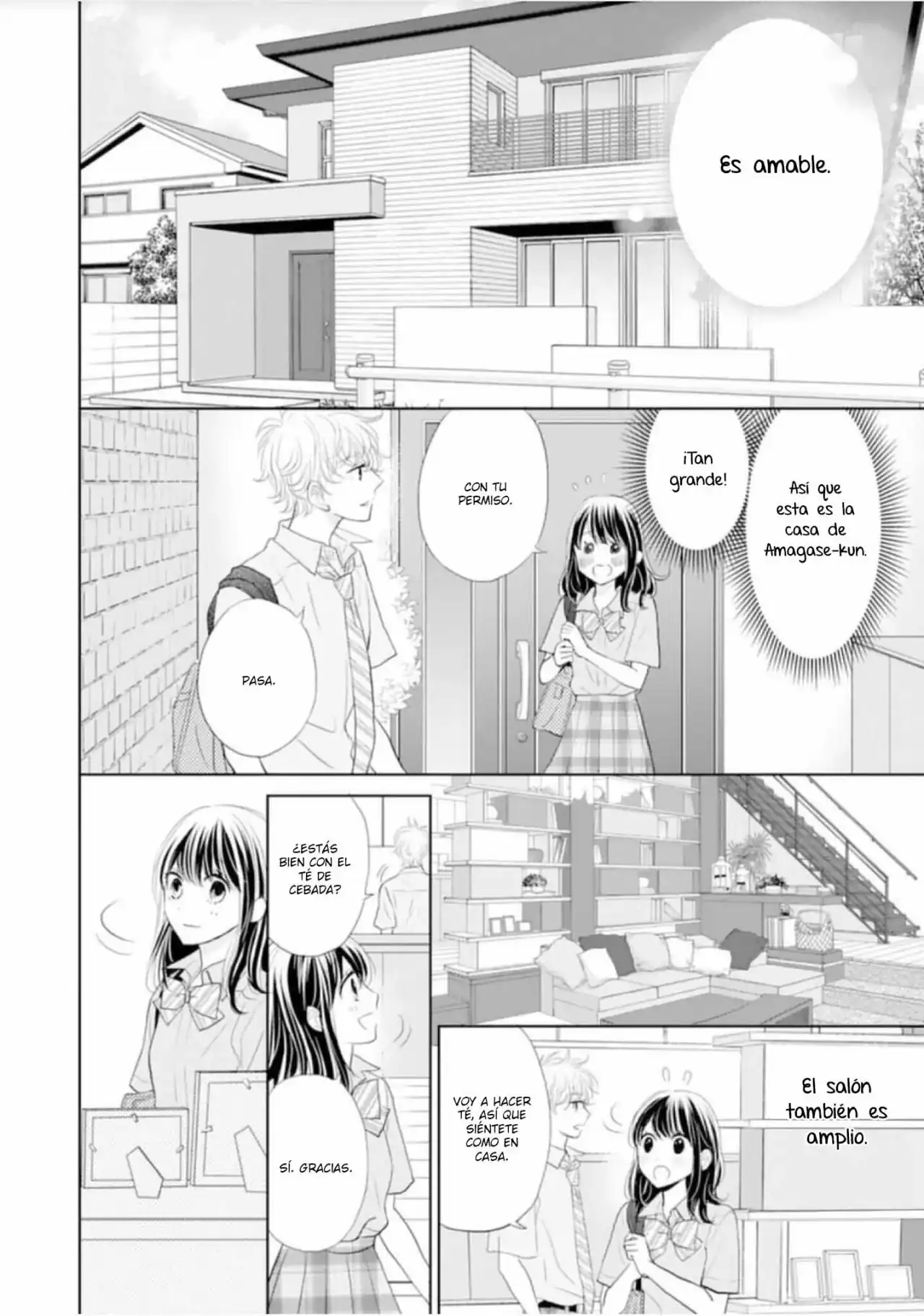 Página 11 — Capítulo 15 de Amagase-kun wa Amayakashite Kurenai.