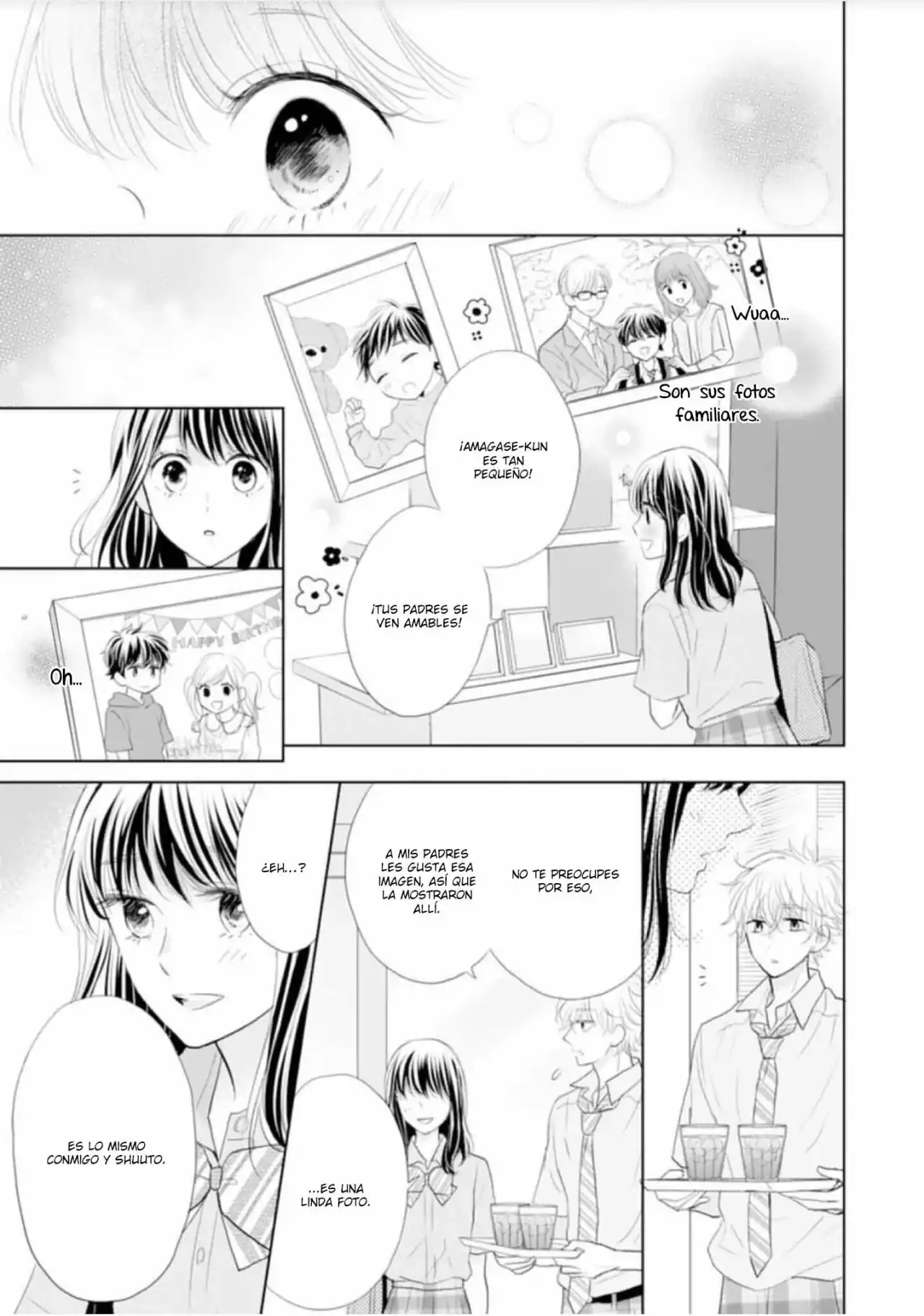 Página 12 — Capítulo 15 de Amagase-kun wa Amayakashite Kurenai.