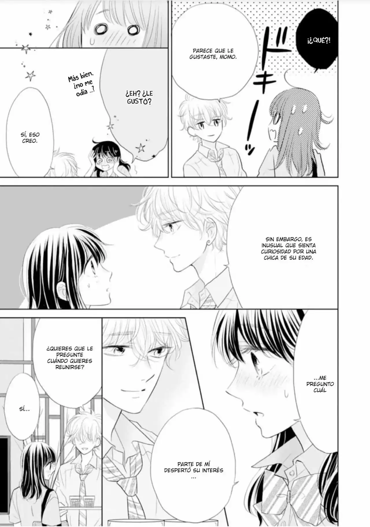 Página 14 — Capítulo 15 de Amagase-kun wa Amayakashite Kurenai.