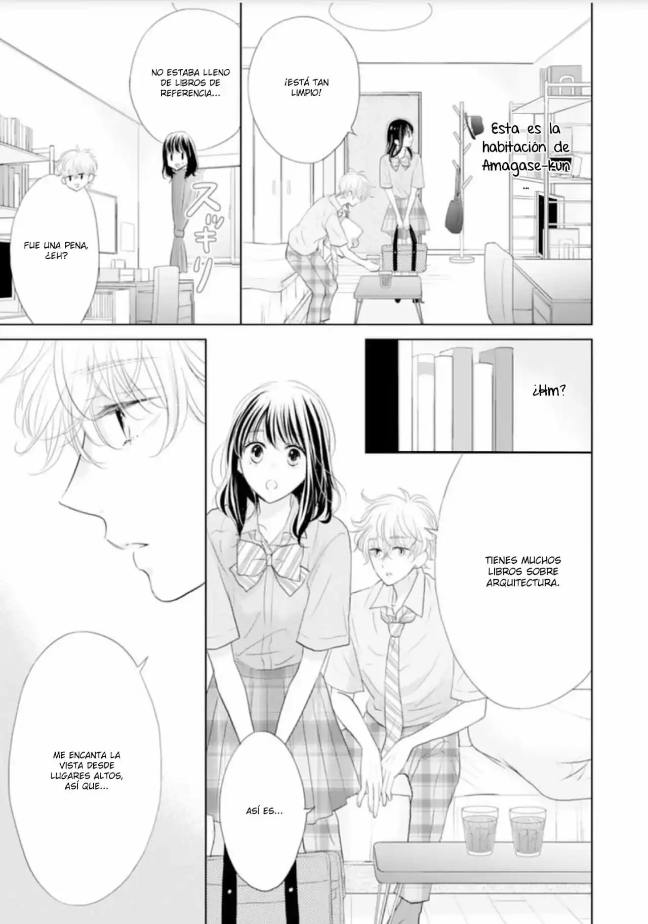 Página 16 — Capítulo 15 de Amagase-kun wa Amayakashite Kurenai.