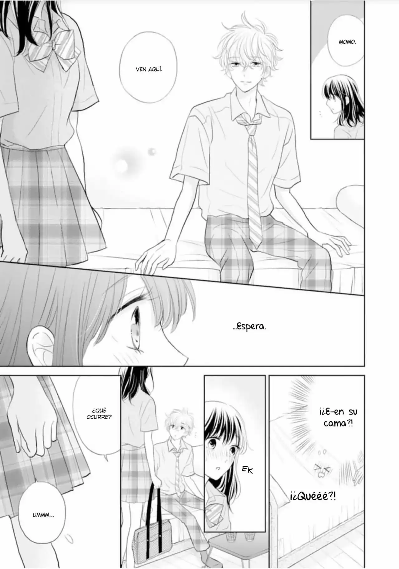 Página 18 — Capítulo 15 de Amagase-kun wa Amayakashite Kurenai.