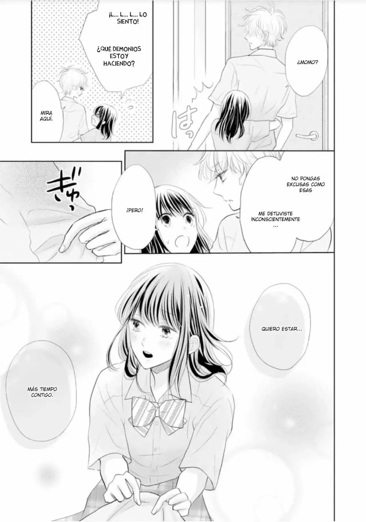 Página 28 — Capítulo 15 de Amagase-kun wa Amayakashite Kurenai.