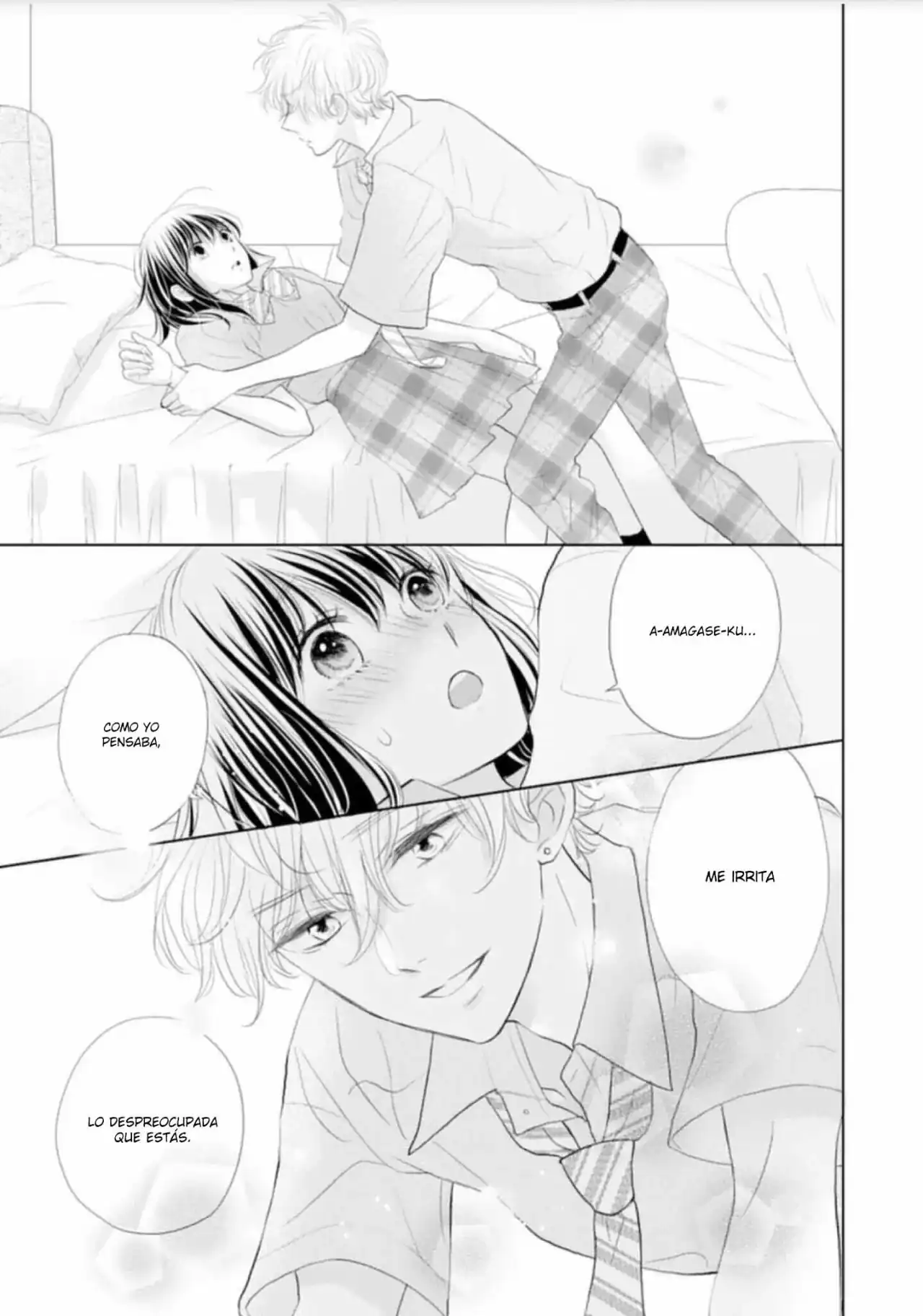 Página 30 — Capítulo 15 de Amagase-kun wa Amayakashite Kurenai.