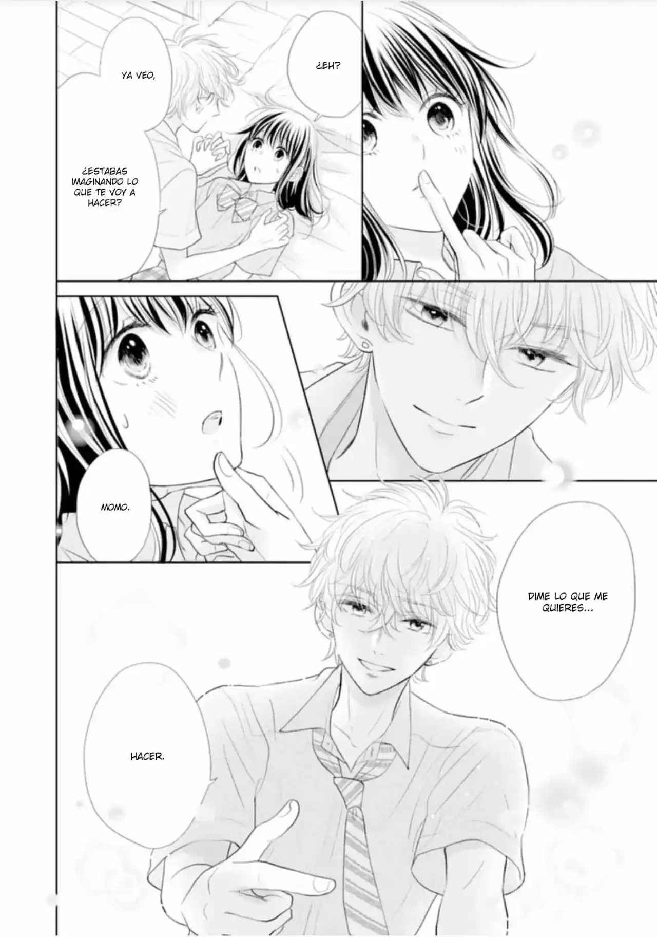 Página 33 — Capítulo 15 de Amagase-kun wa Amayakashite Kurenai.