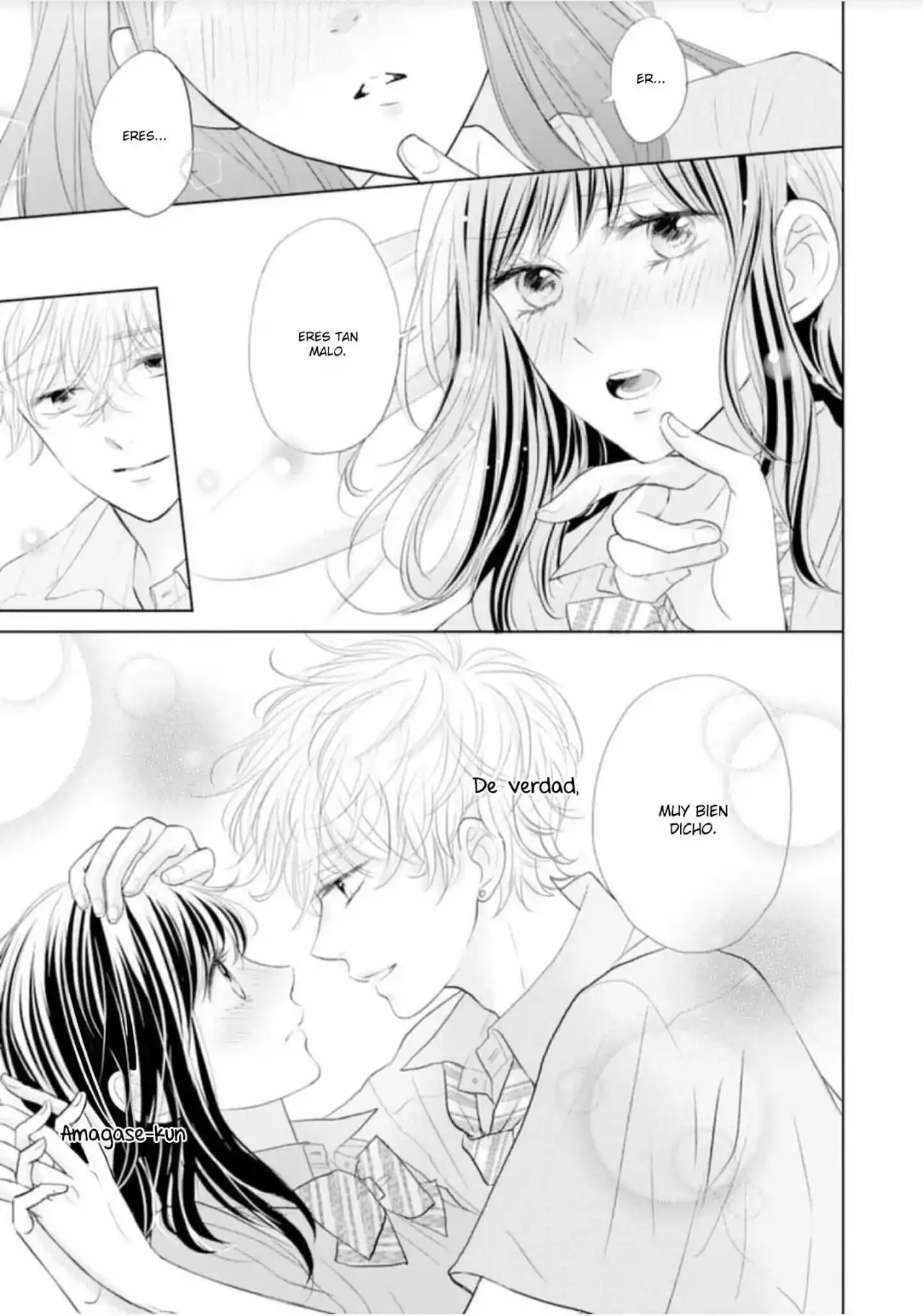 Página 34 — Capítulo 15 de Amagase-kun wa Amayakashite Kurenai.