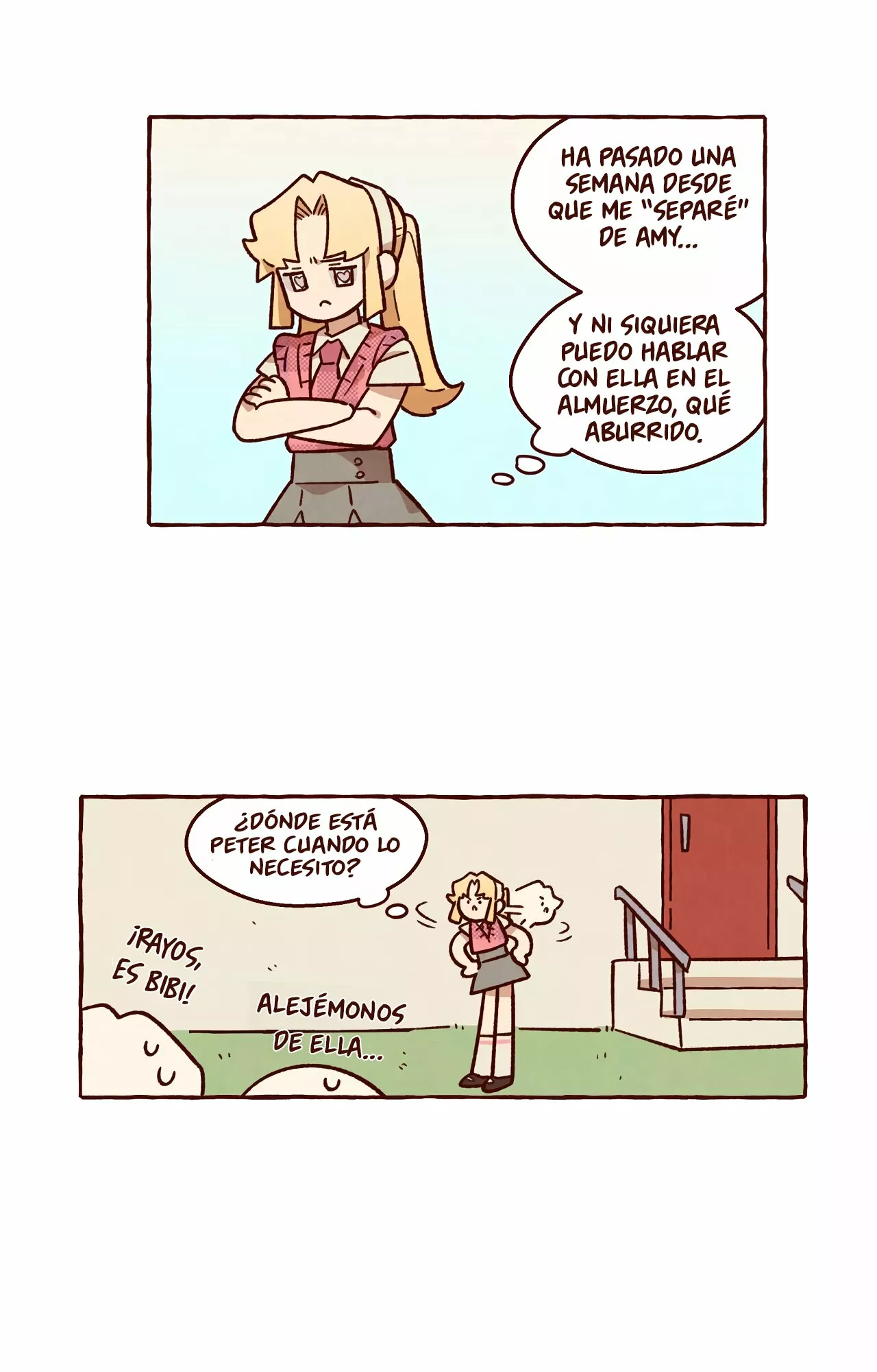Página 18 — Amo a Amy Capítulo 22