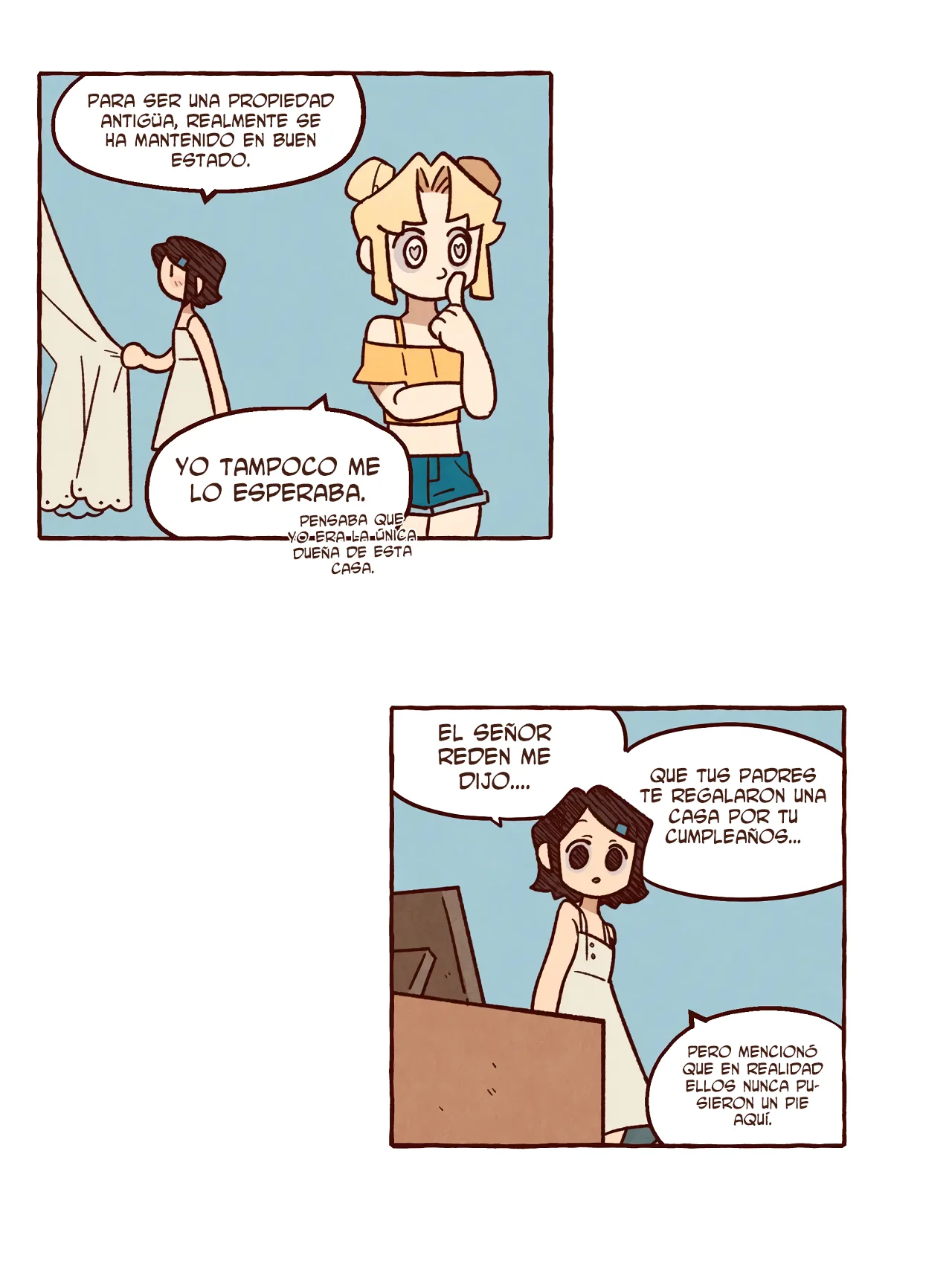 Página 22 — Amo a Amy Capítulo 50