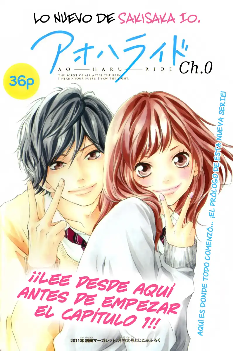 Página 6 — Capítulo 0 de Ao Haru Ride