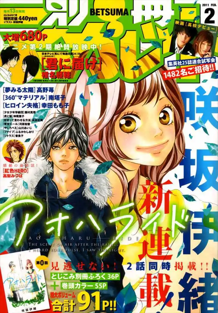 Página 2 — Capítulo 2 de Ao Haru Ride