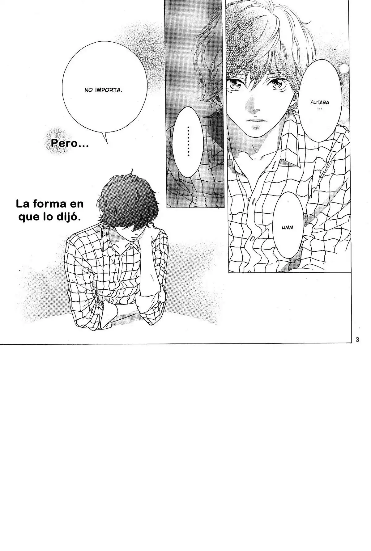 Página 3 — Capítulo 50 de Ao Haru Ride