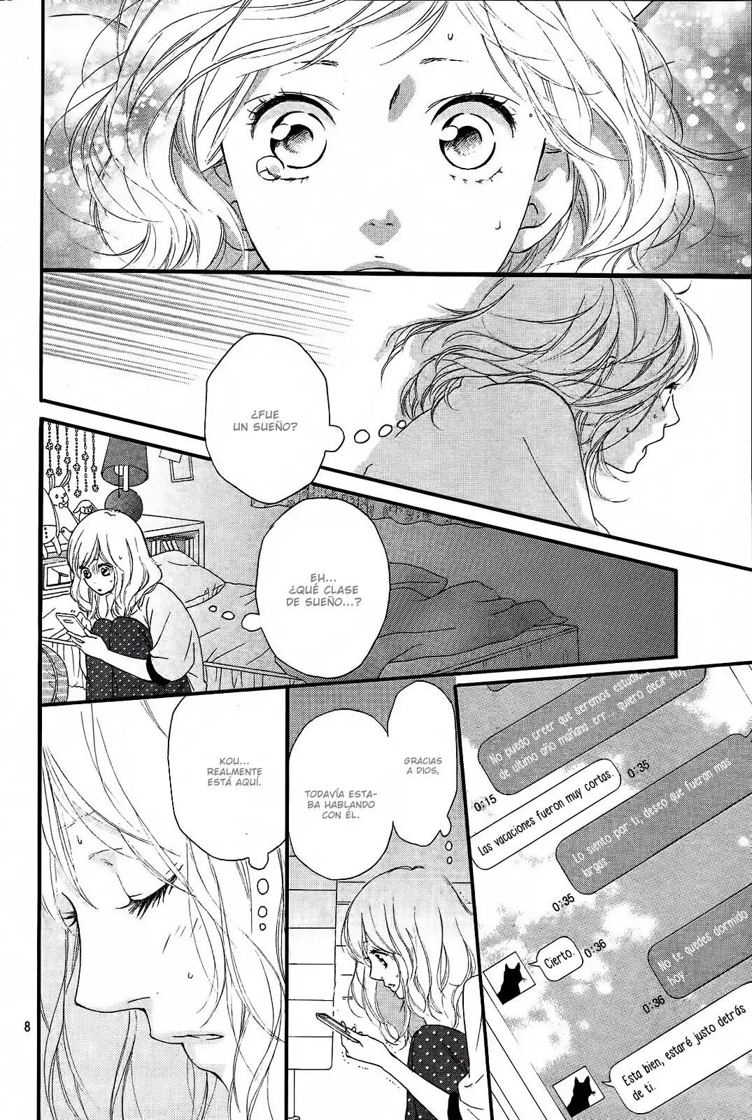 Página 8 — Capítulo 50 de Ao Haru Ride