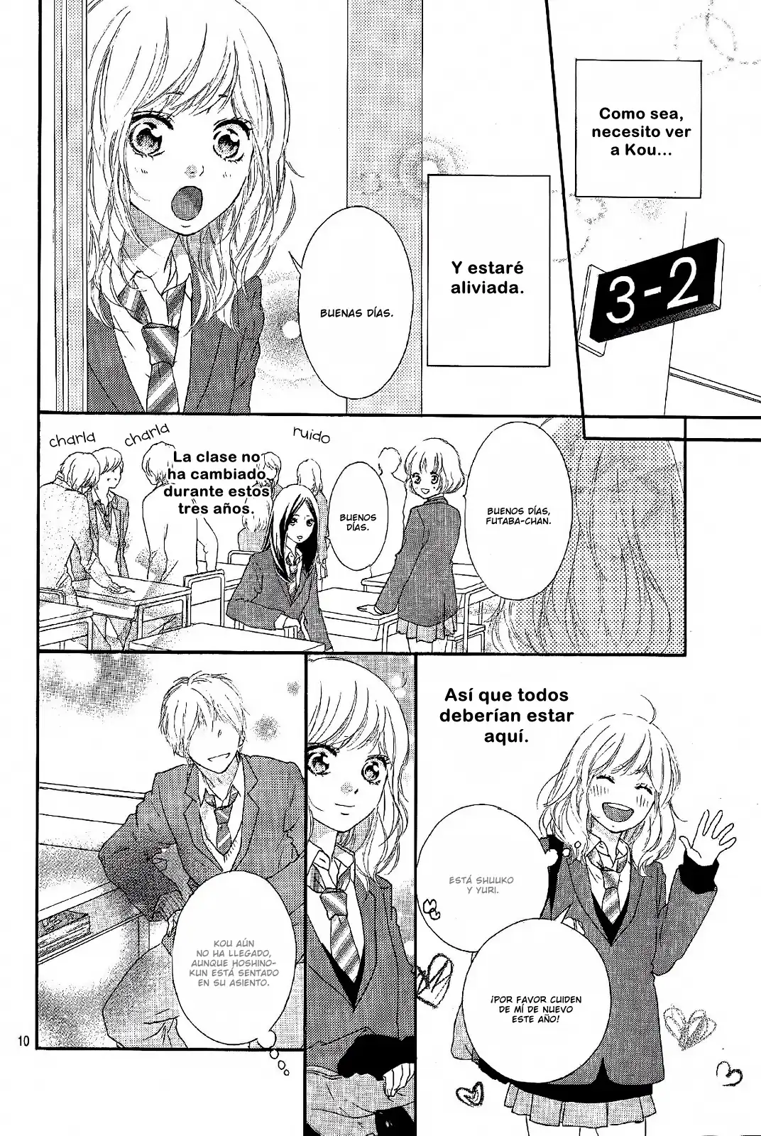 Página 10 — Capítulo 50 de Ao Haru Ride