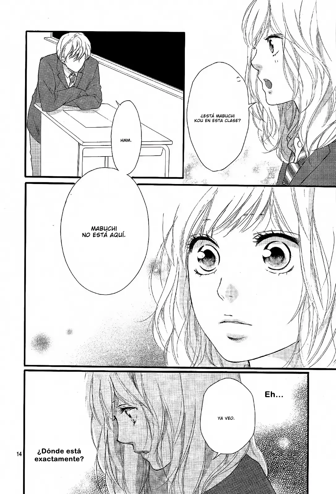 Página 14 — Capítulo 50 de Ao Haru Ride
