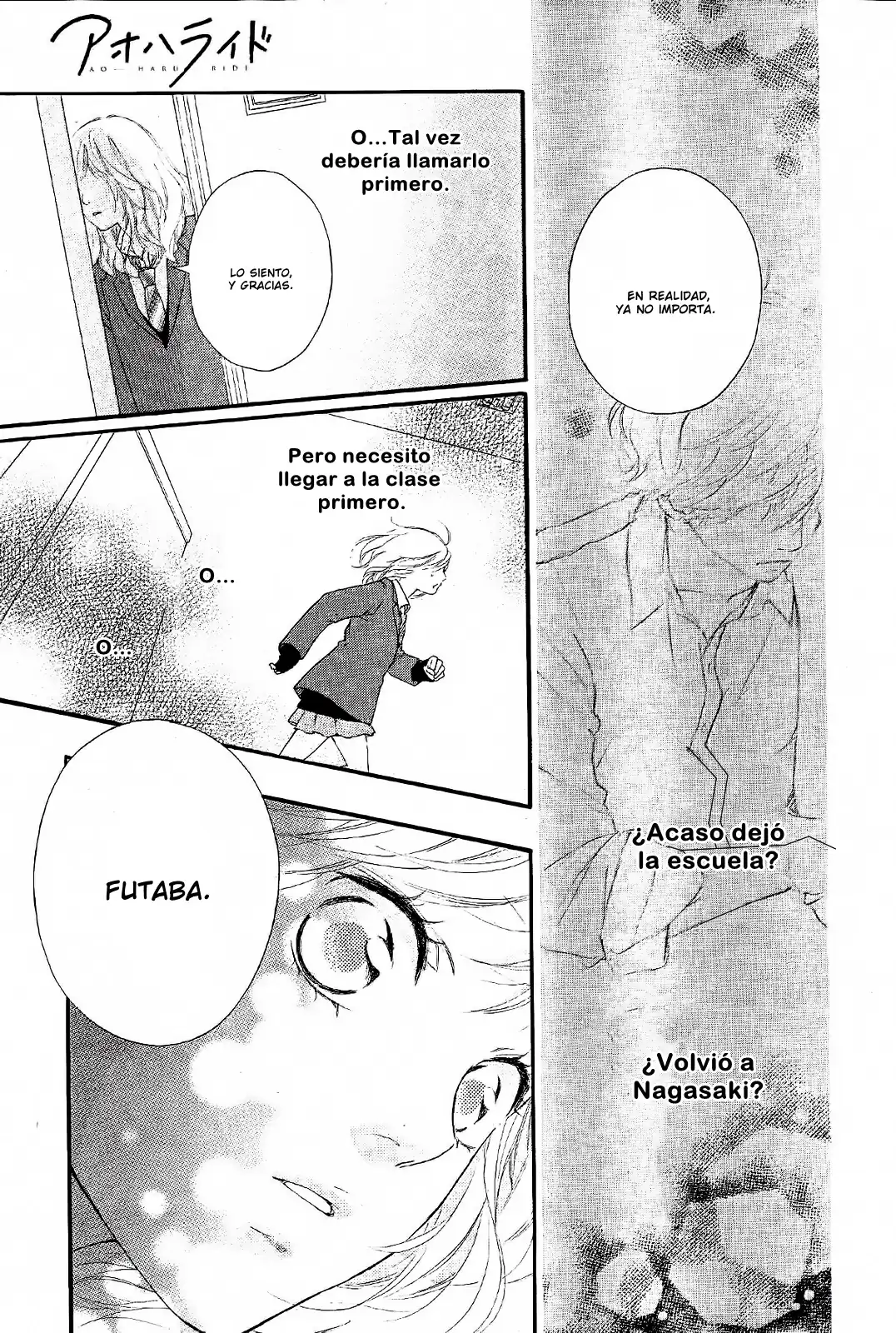 Página 15 — Capítulo 50 de Ao Haru Ride