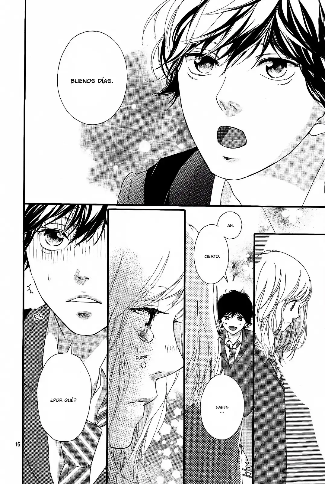 Página 16 — Capítulo 50 de Ao Haru Ride