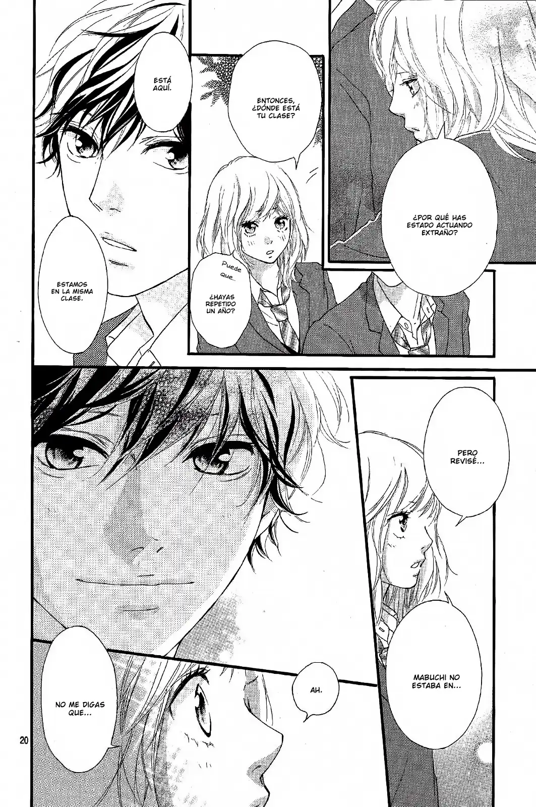 Página 20 — Capítulo 50 de Ao Haru Ride