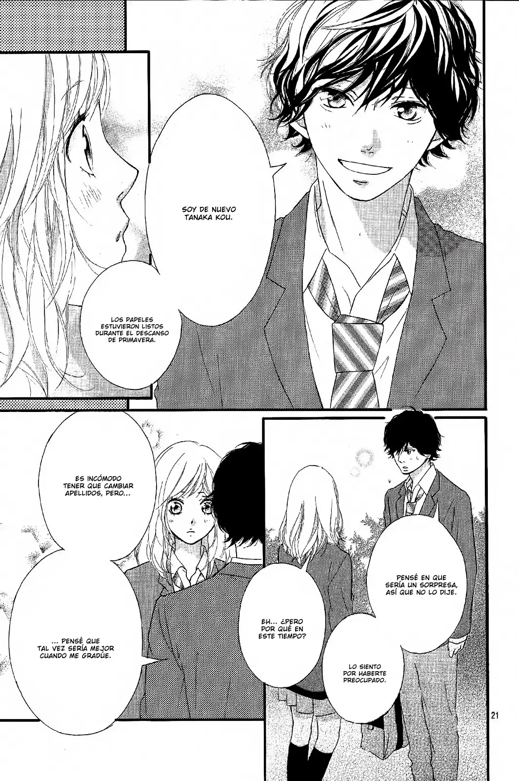 Página 21 — Capítulo 50 de Ao Haru Ride
