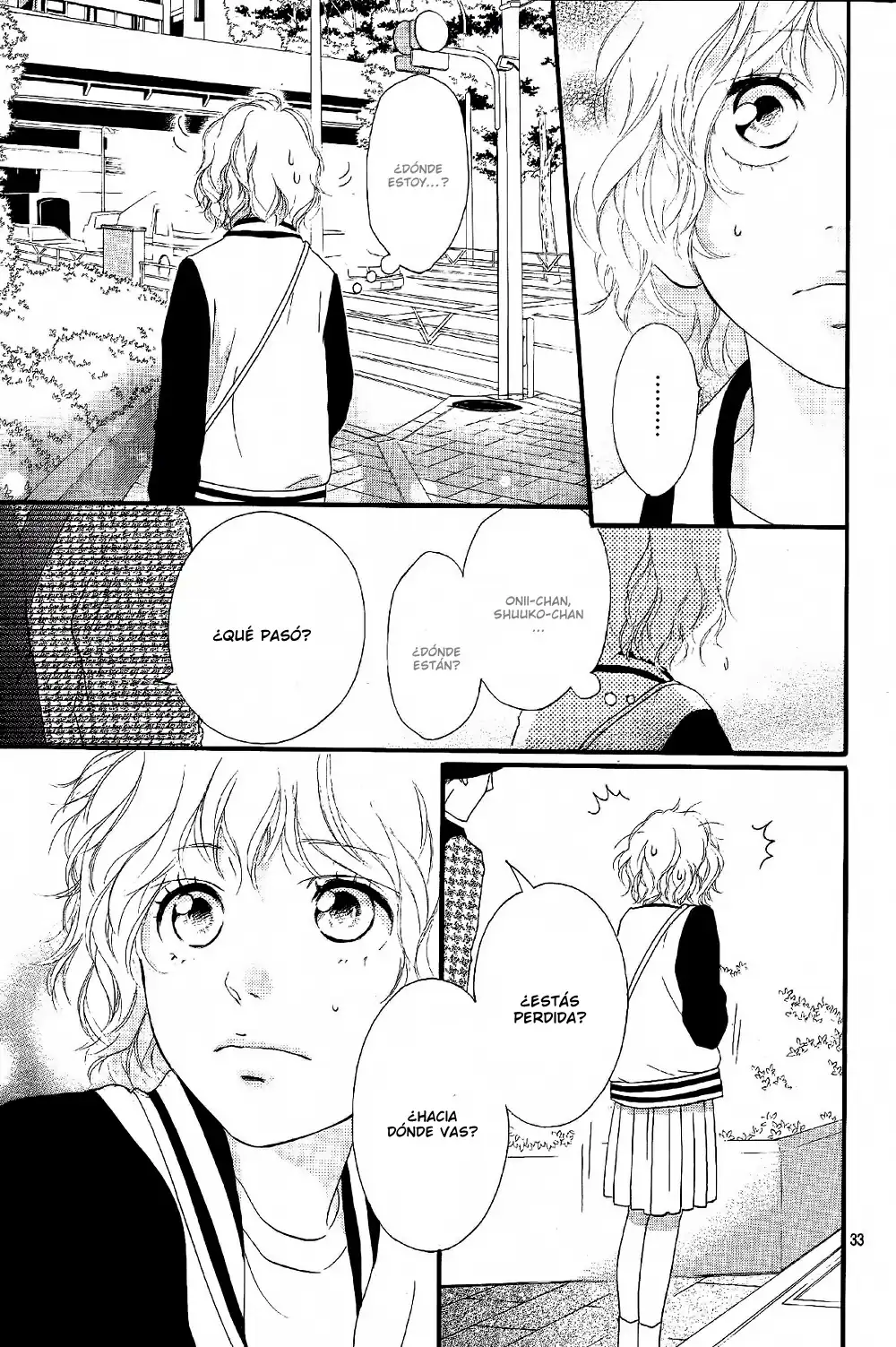 Página 33 — Capítulo 50 de Ao Haru Ride