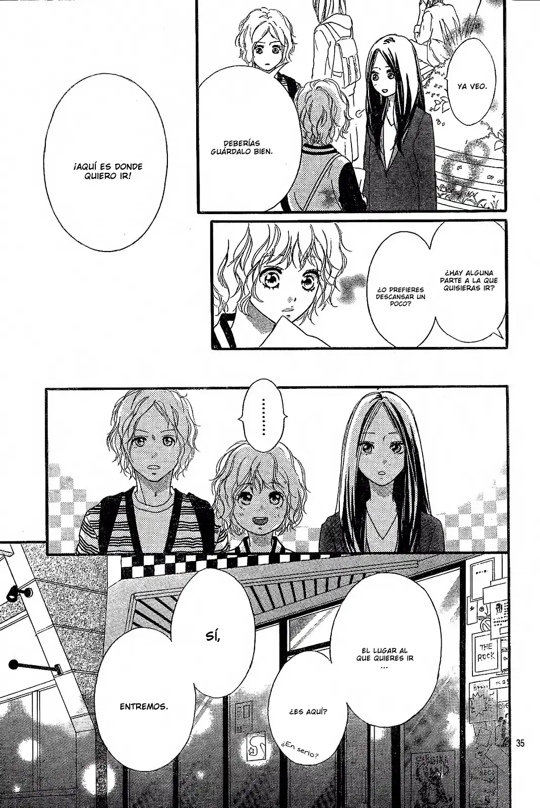 Página 35 — Capítulo 50 de Ao Haru Ride