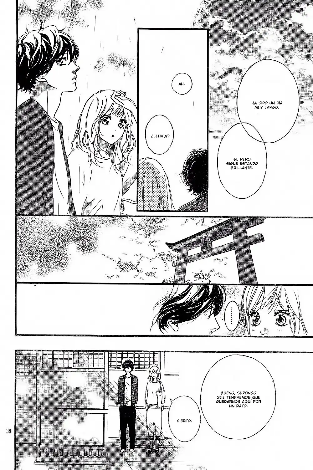 Página 38 — Capítulo 50 de Ao Haru Ride