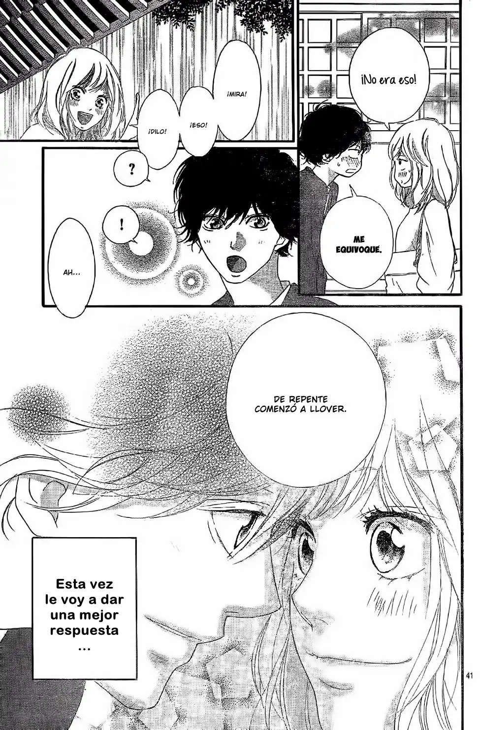 Página 41 — Capítulo 50 de Ao Haru Ride